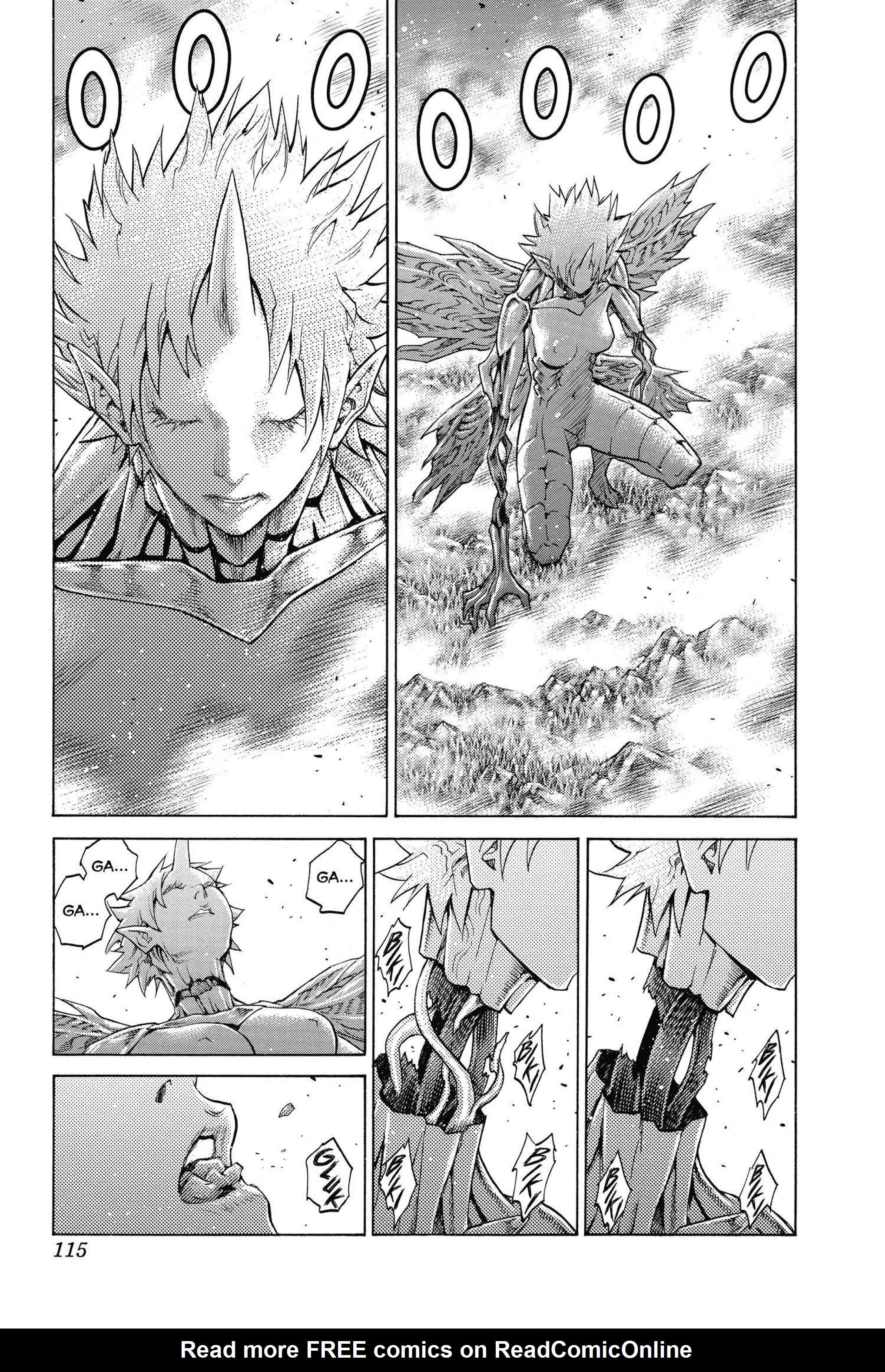 Read online Claymore comic -  Issue #24 - 107