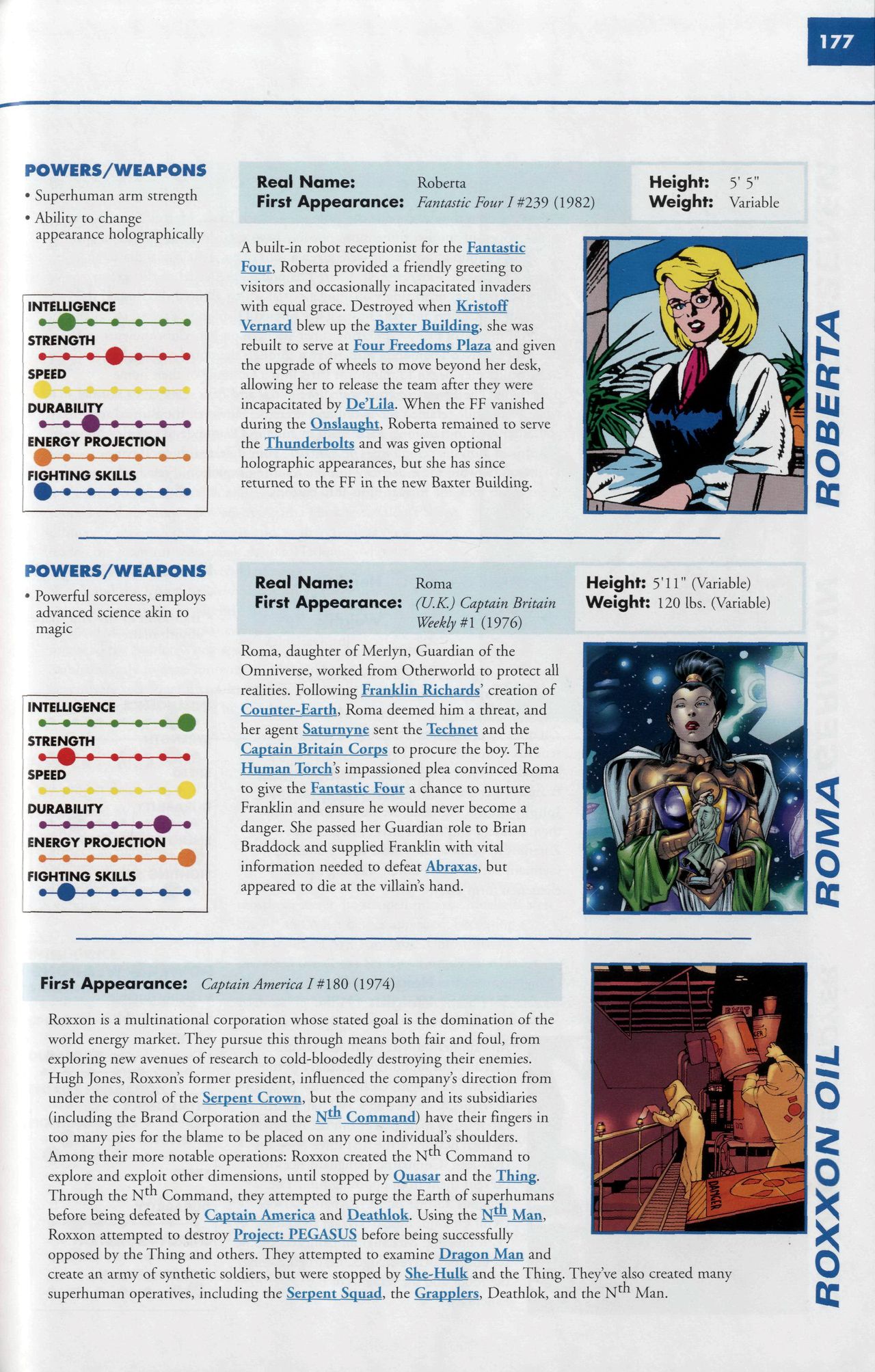 Read online Marvel Encyclopedia comic -  Issue # TPB 6 - 180