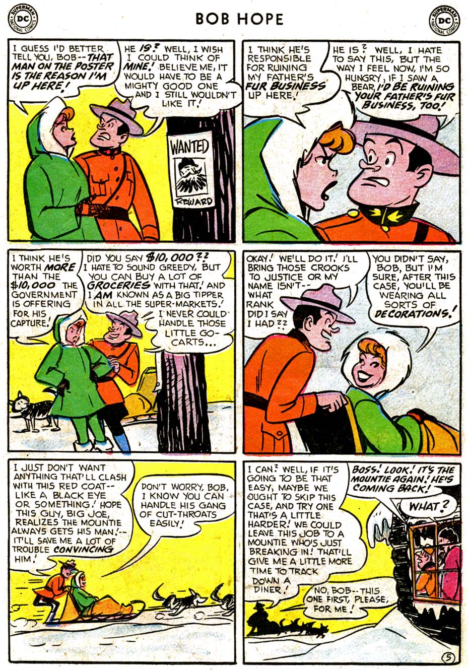 Read online The Adventures of Bob Hope comic -  Issue #47 - 17