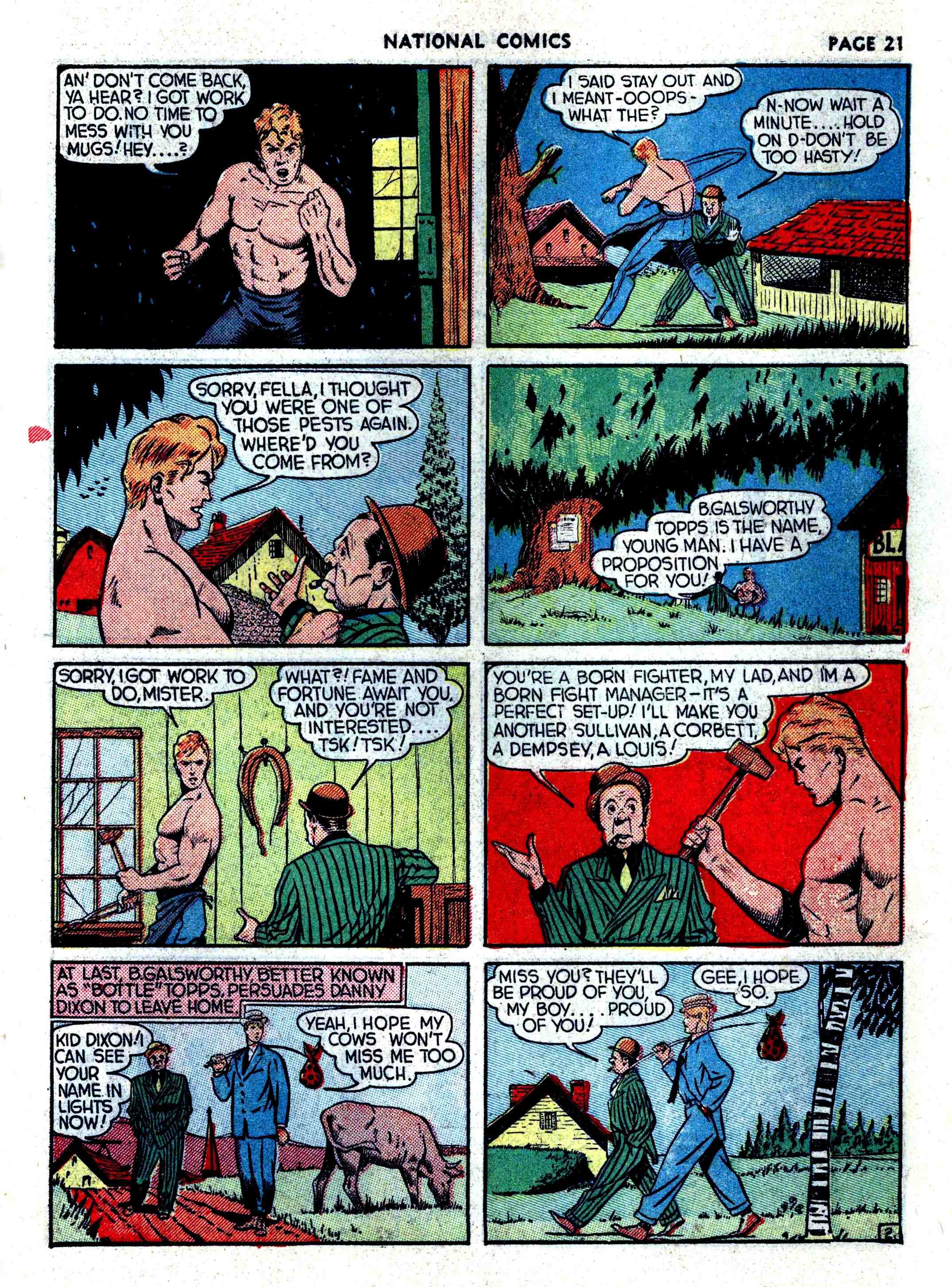 Read online National Comics comic -  Issue #1 - 23