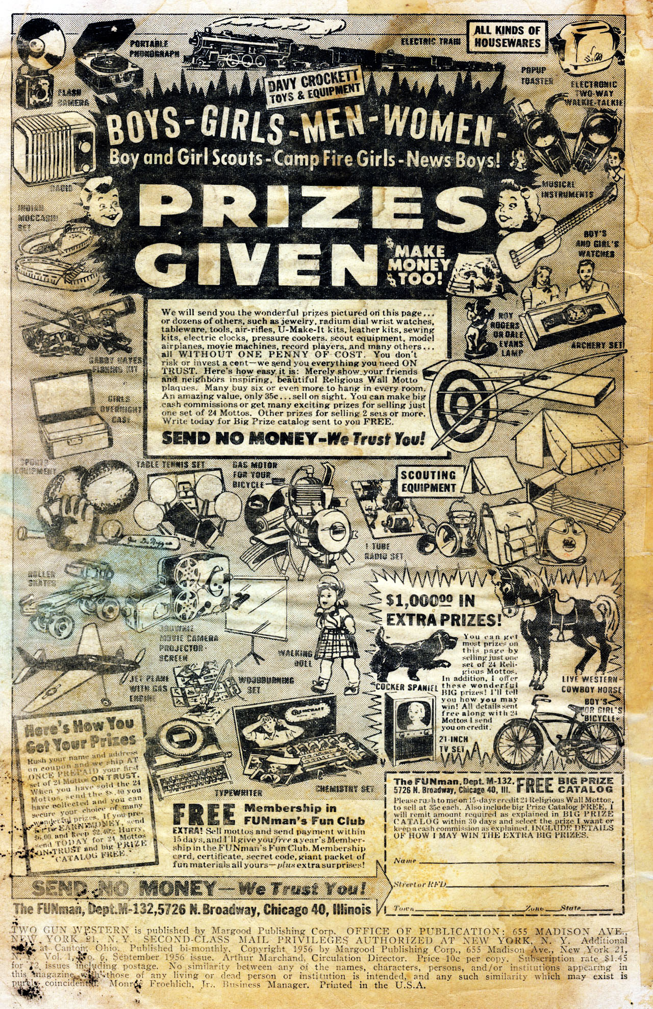 Read online Two Gun Western comic -  Issue #6 - 2