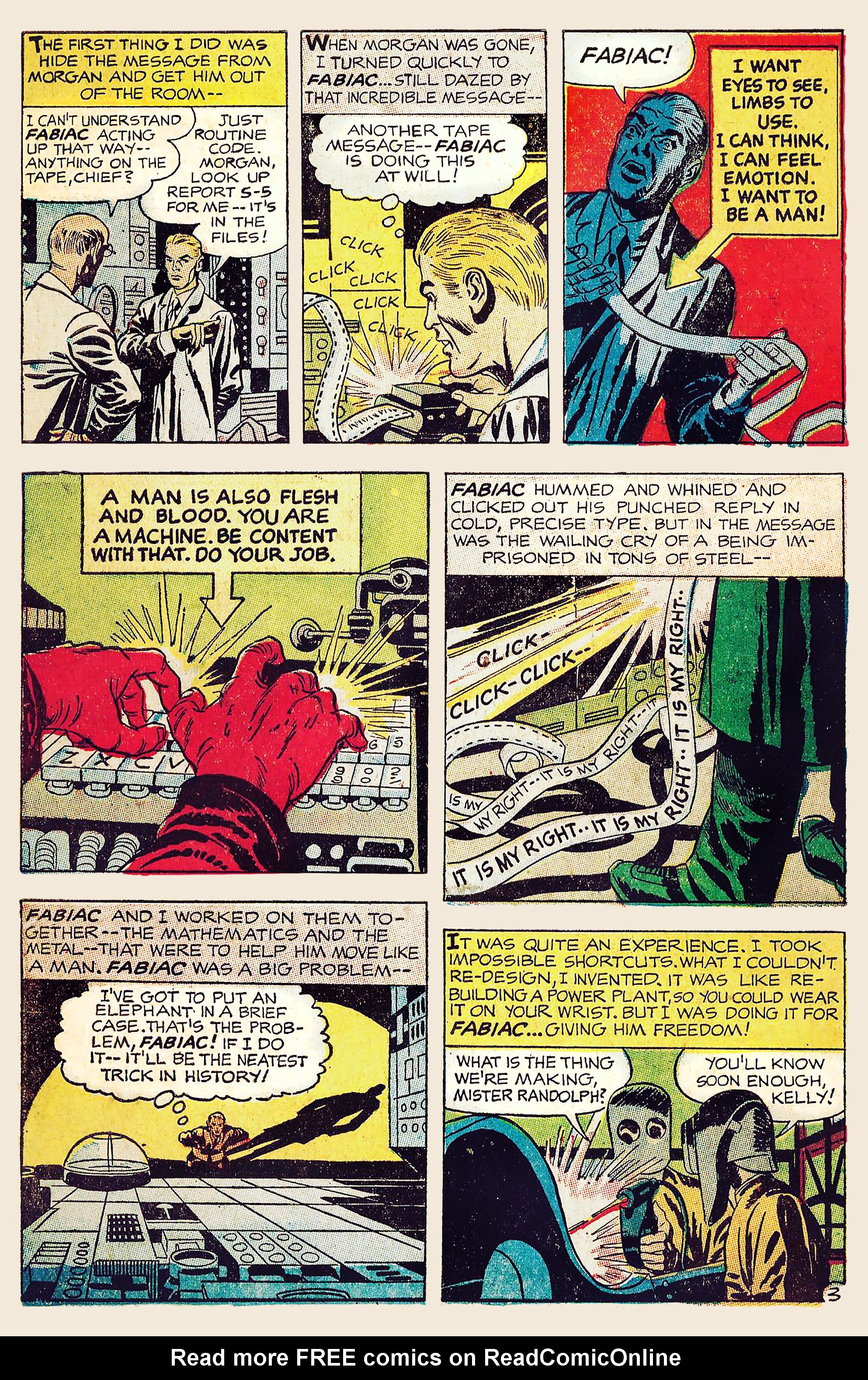 Read online J. Werner presents Classic Pulp comic -  Issue # Robots - 4