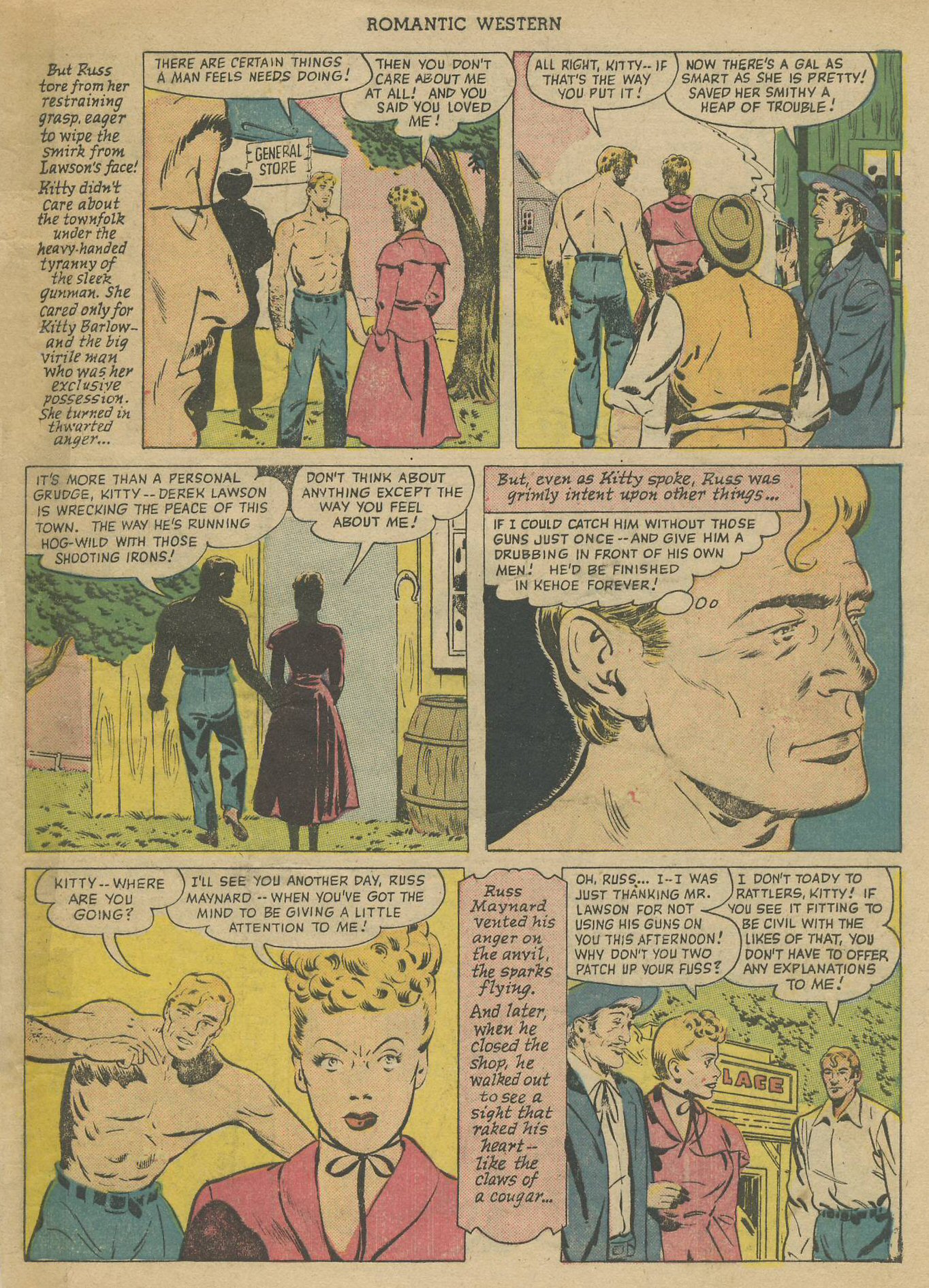Read online Romantic Western comic -  Issue #3 - 29