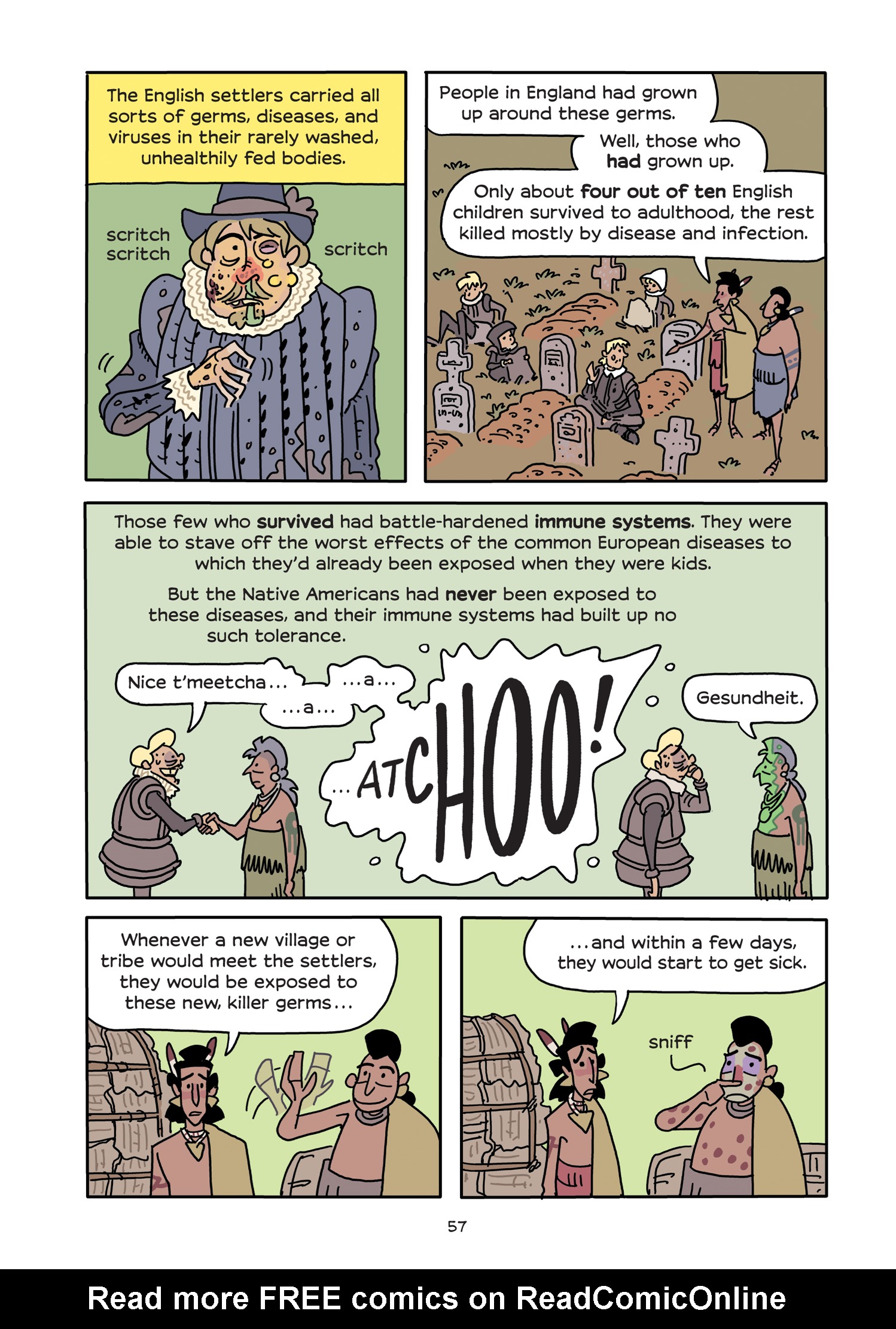 Read online History Comics comic -  Issue # The Roanoke Colony - Americas First Mystery - 63