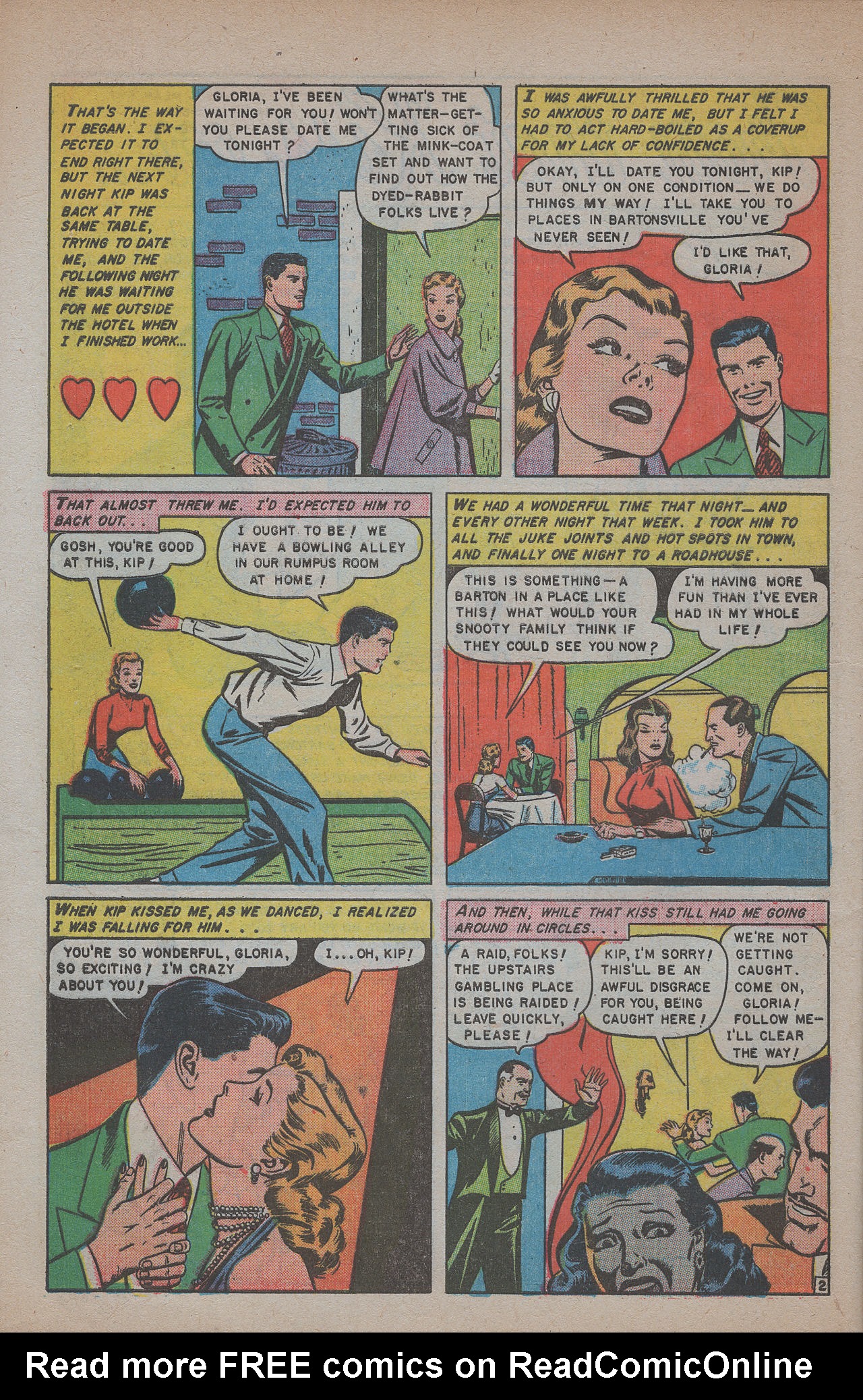 Read online Glamorous Romances comic -  Issue #54 - 28