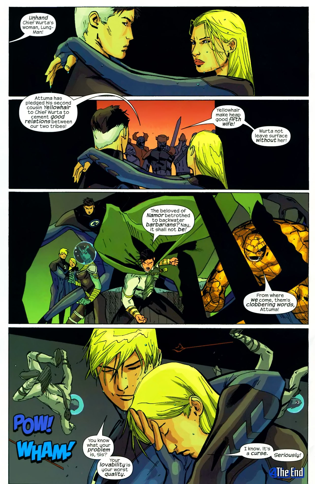Read online Marvel Adventures Fantastic Four comic -  Issue #24 - 23