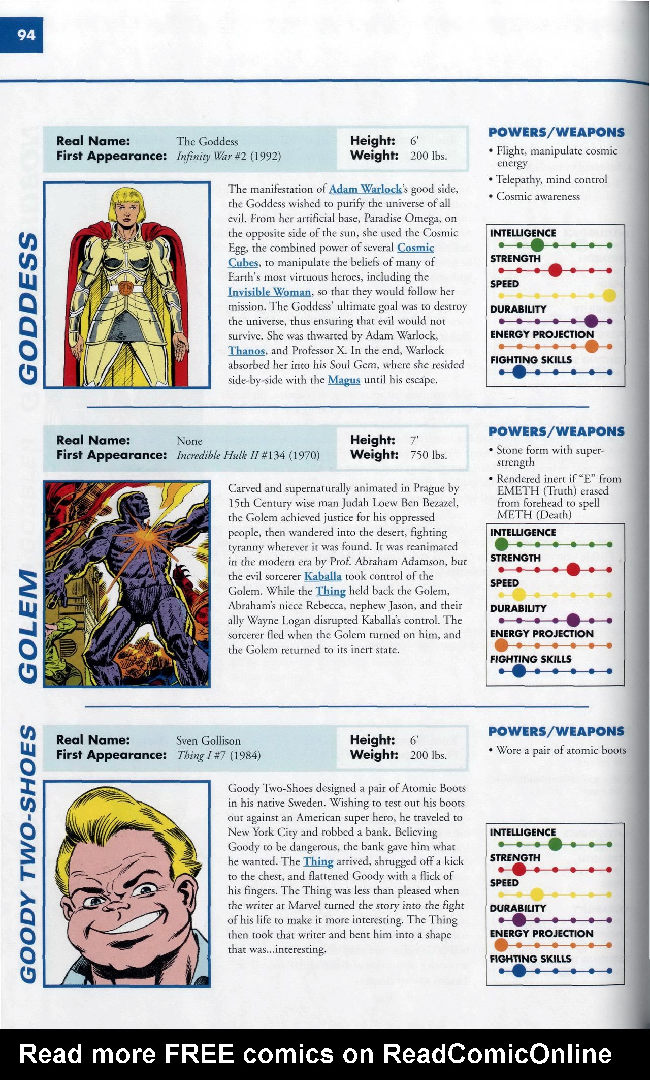 Read online Marvel Encyclopedia comic -  Issue # TPB 6 - 97