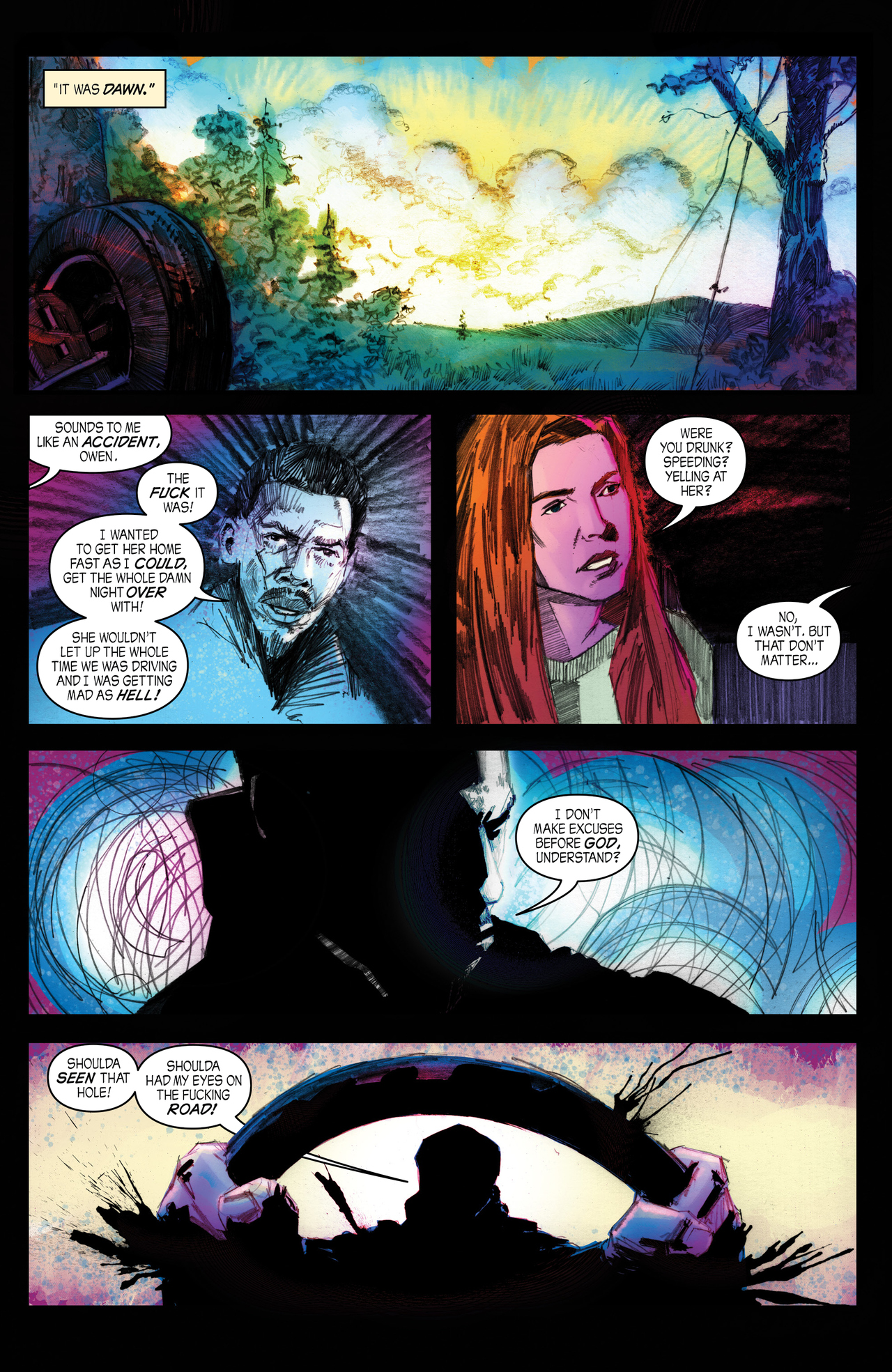 Read online John Carpenter's Night Terrors comic -  Issue # The Coffin Road - 76
