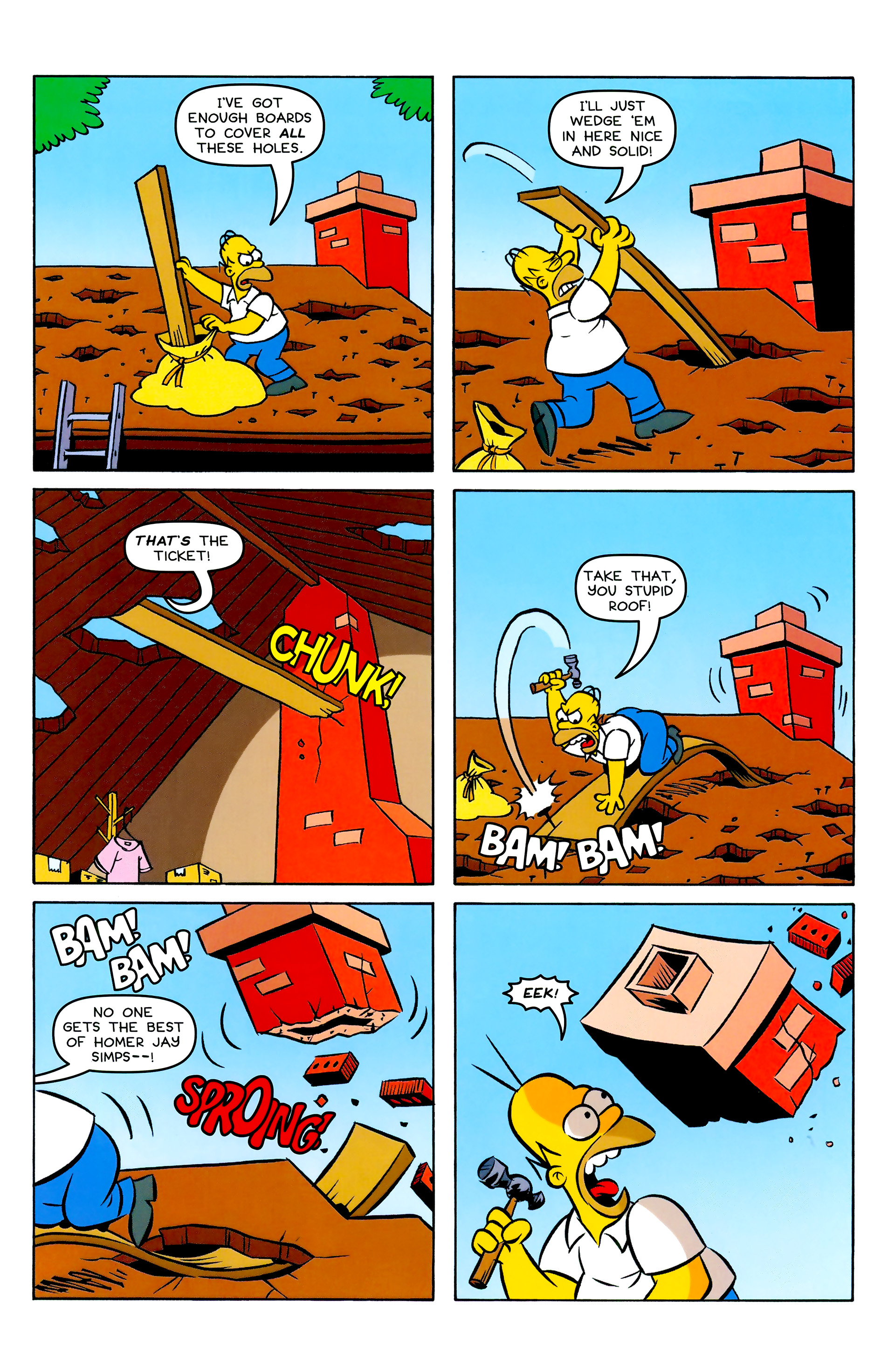 Read online Bongo Comics Free-For-All! comic -  Issue #2015 - 18