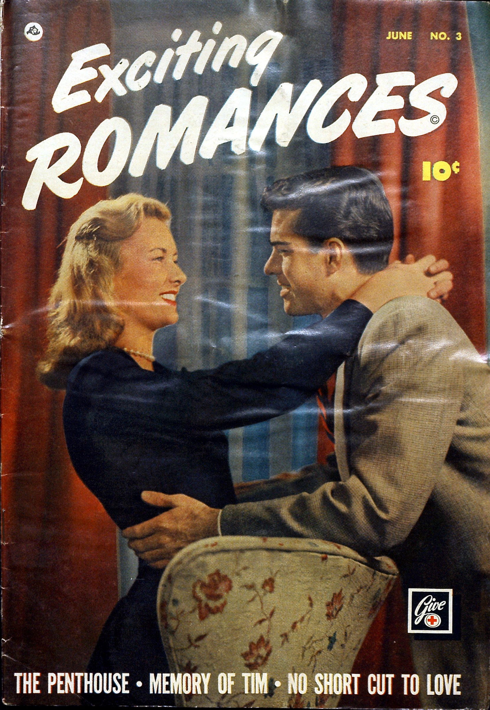 Read online Exciting Romances comic -  Issue #3 - 1