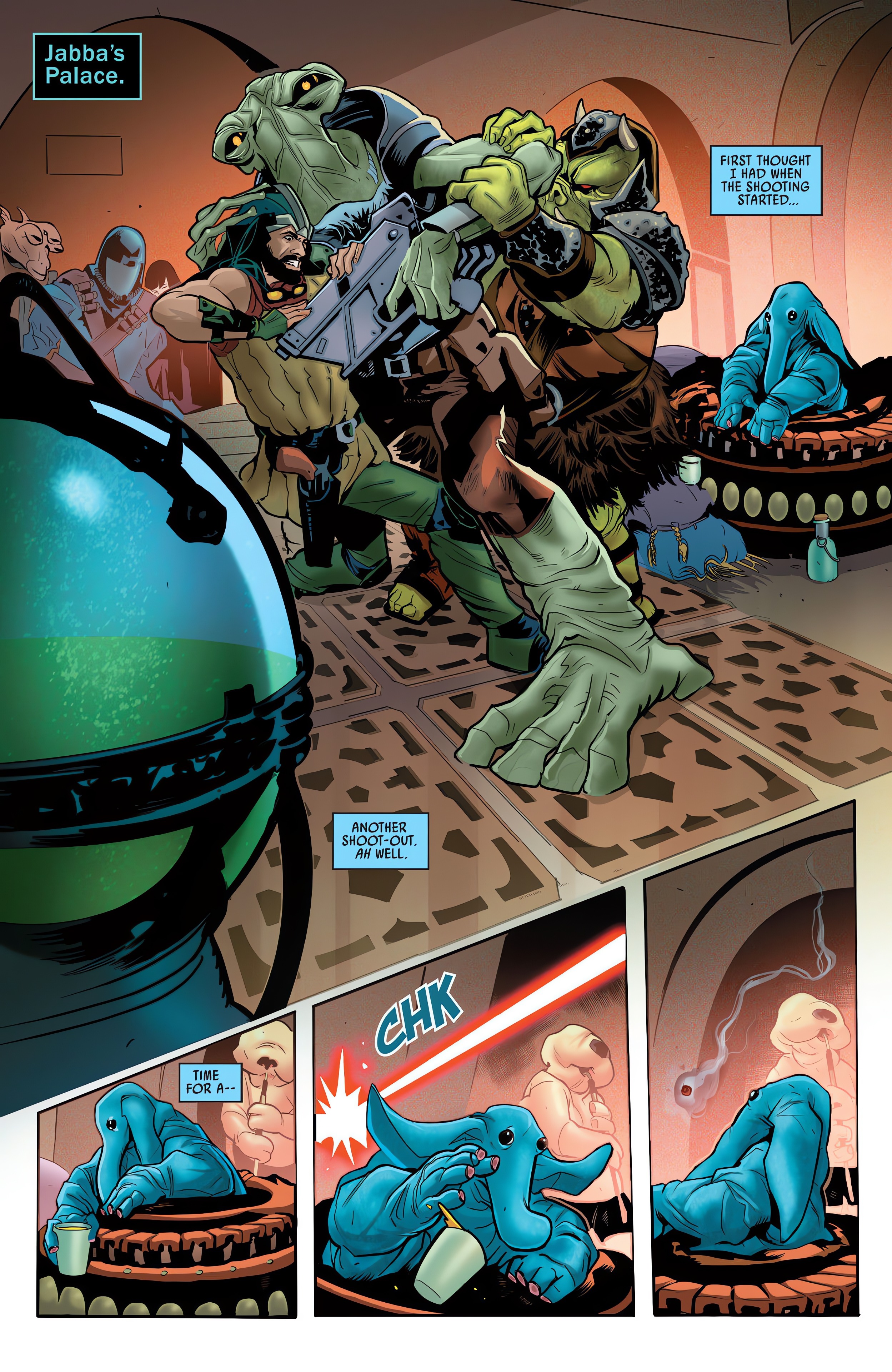 Read online Star Wars: Return of the Jedi – Max Rebo comic -  Issue # Full - 3