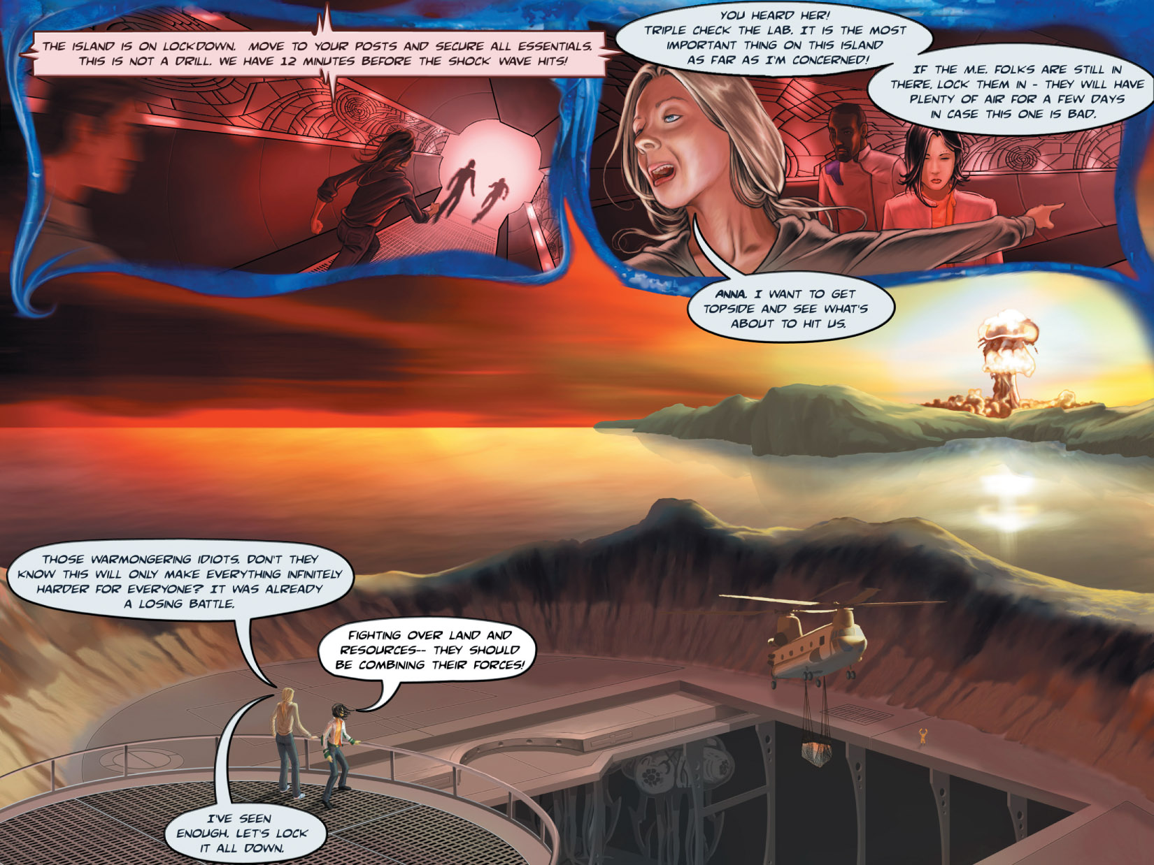 Read online Azure comic -  Issue #1 - 19