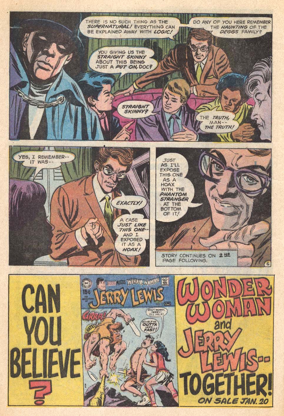 Read online The Phantom Stranger (1969) comic -  Issue #6 - 8
