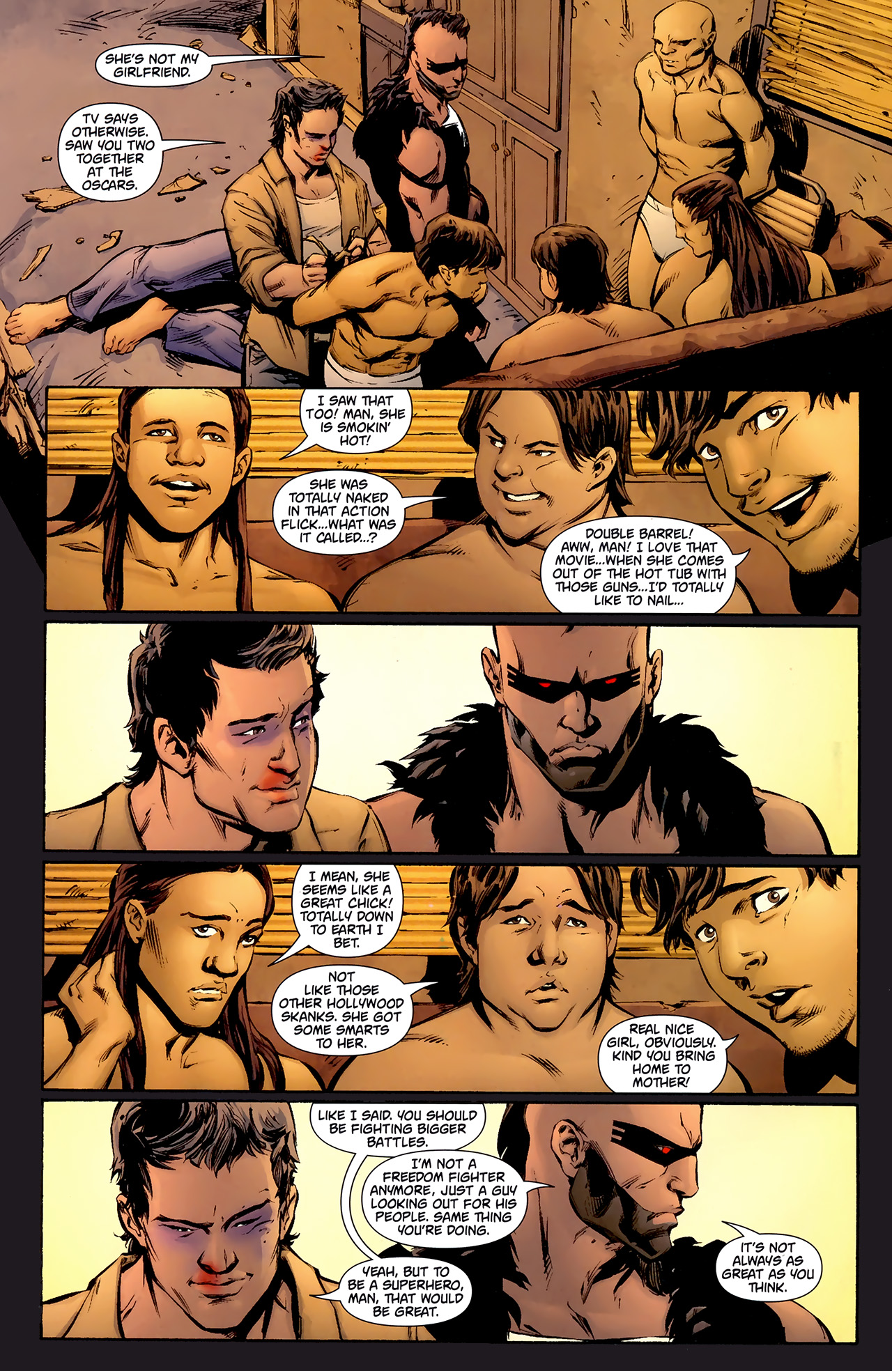 Read online Freedom Fighters (2010) comic -  Issue #9 - 9