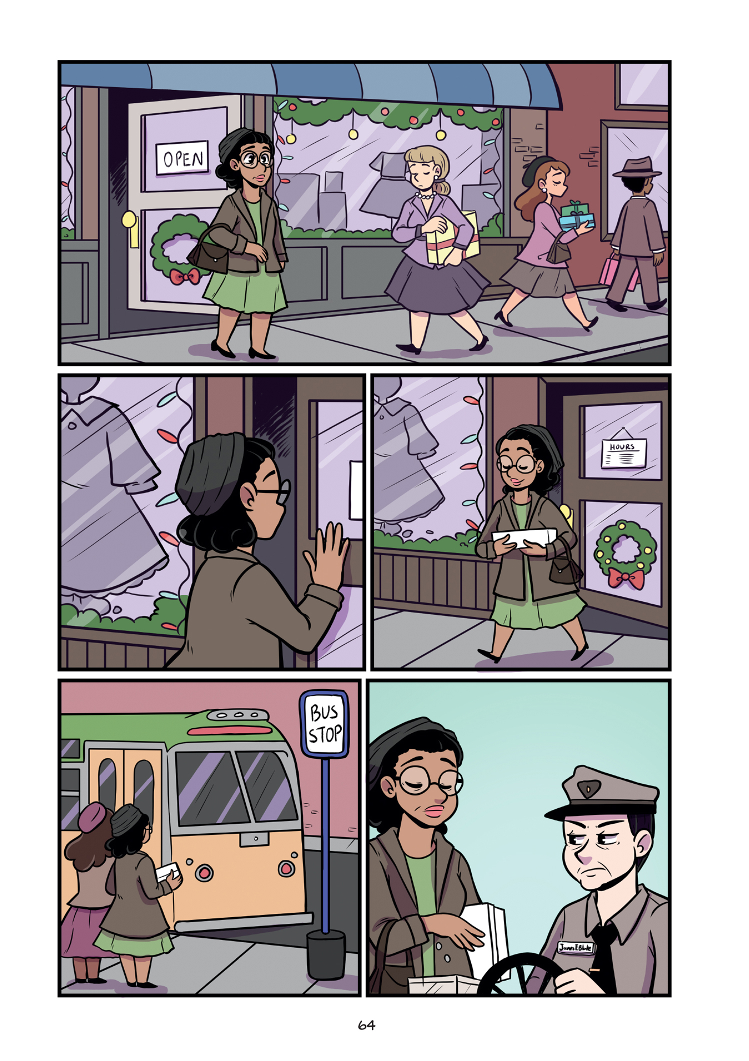 Read online History Comics comic -  Issue # Rosa Parks & Claudette Colvin - Civil Rights Heroes - 69