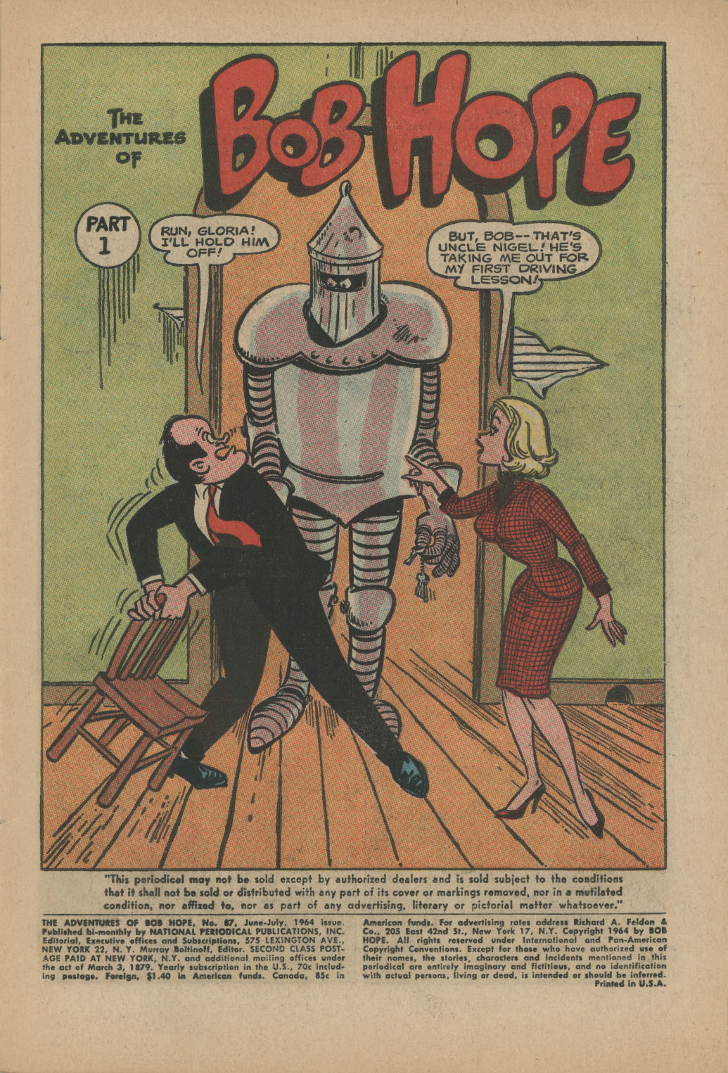 Read online The Adventures of Bob Hope comic -  Issue #87 - 3