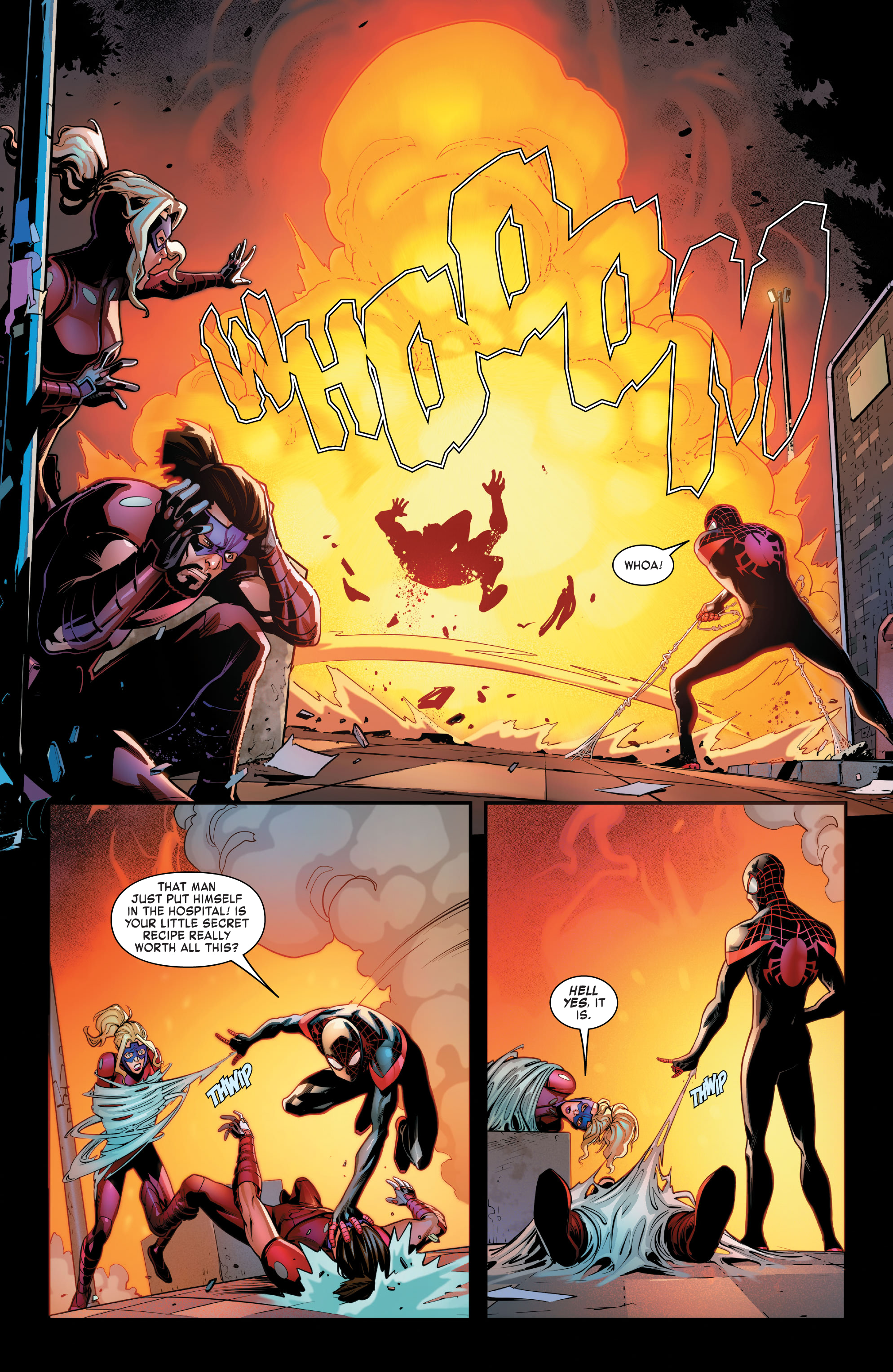 Read online Miles Morales: Spider-Man By Saladin Ahmed Omnibus comic -  Issue # TPB (Part 3) - 100