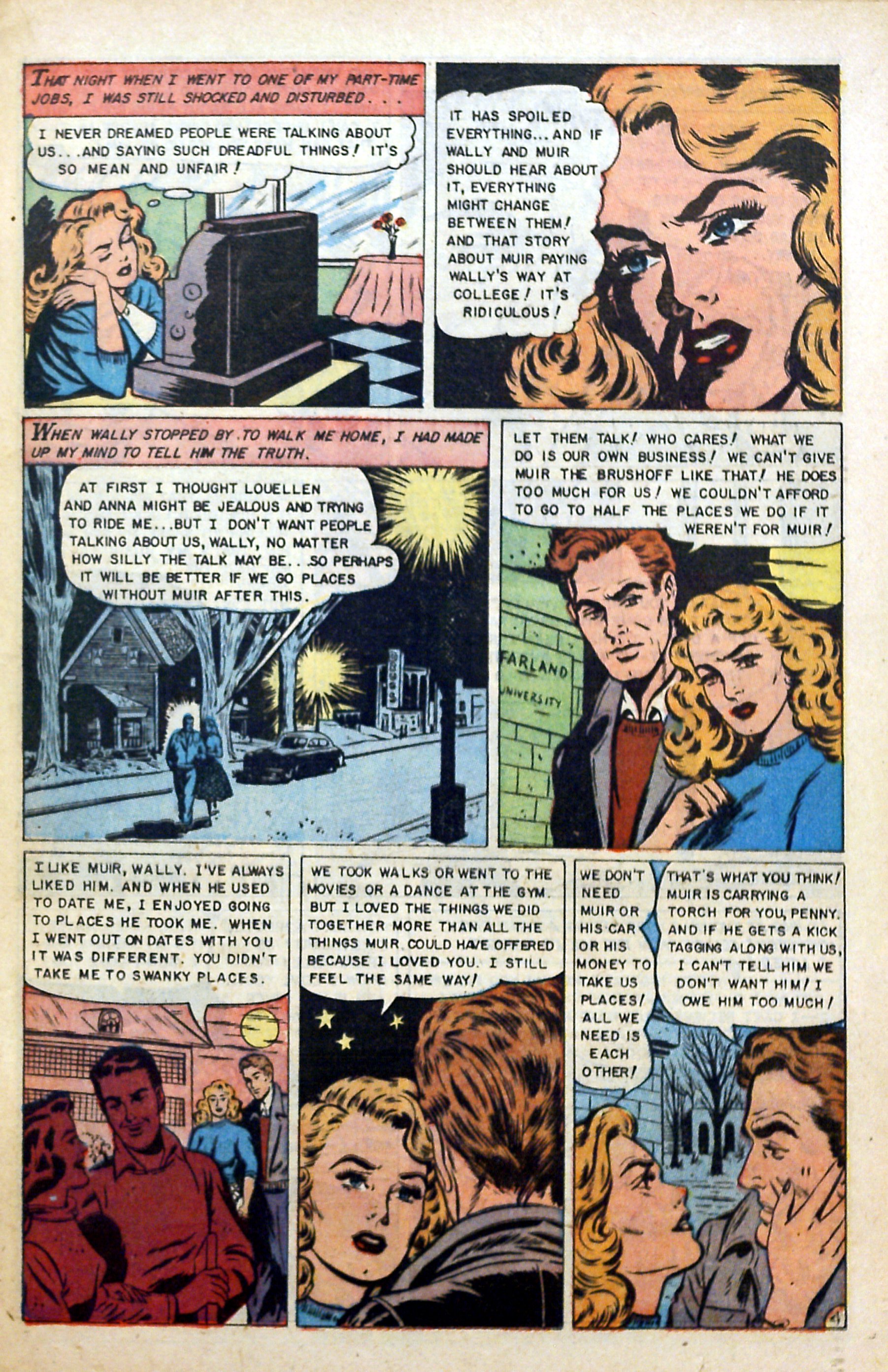 Read online Glamorous Romances comic -  Issue #73 - 21