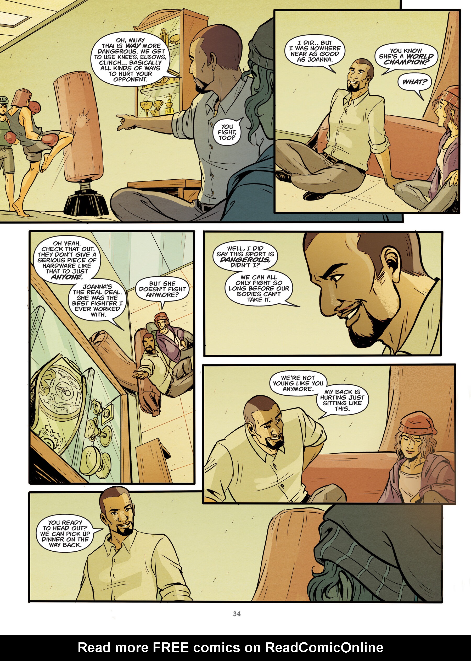 Read online Eight Limbs comic -  Issue # TPB - 34