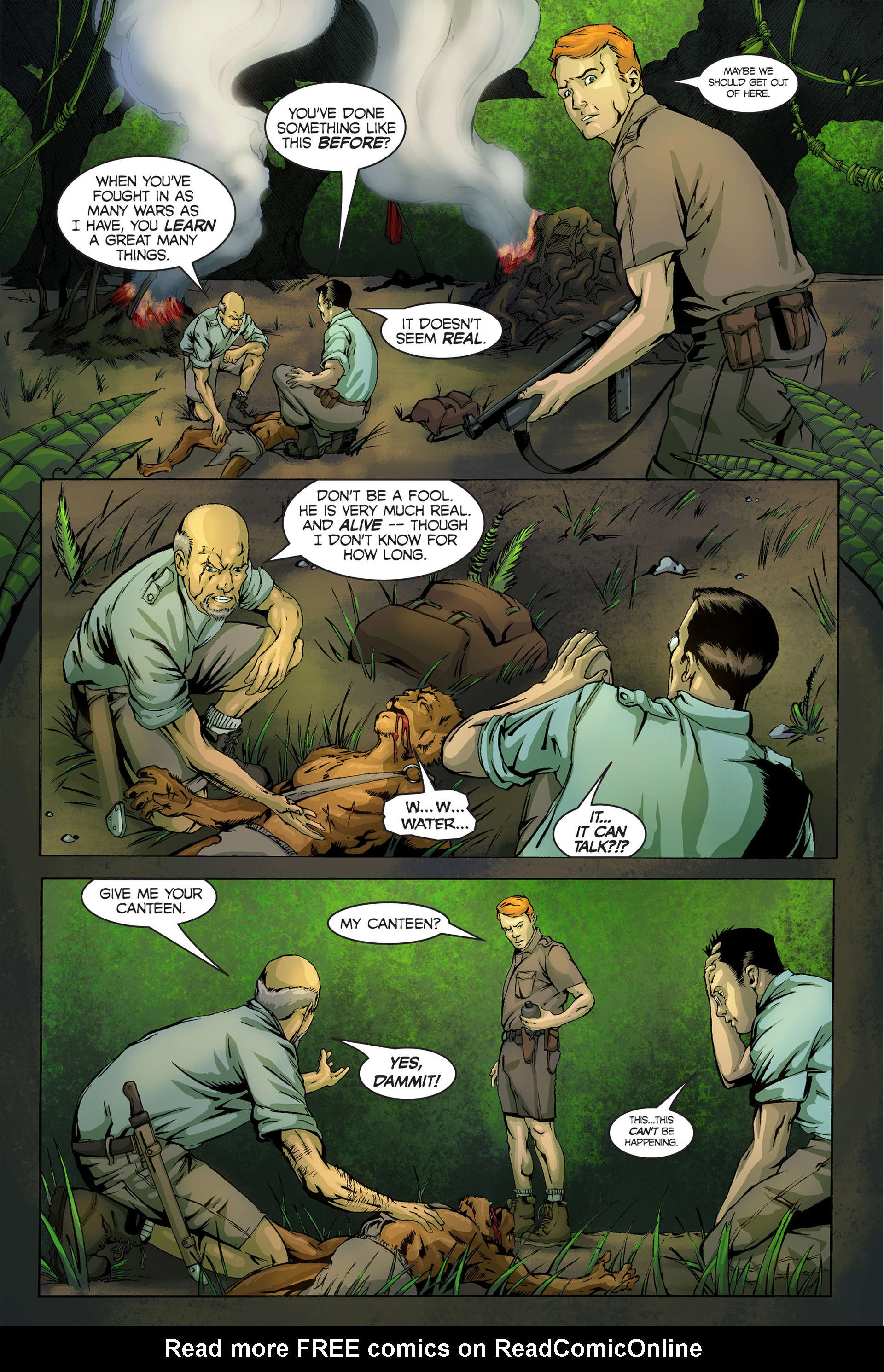 Read online The Army of Dr. Moreau comic -  Issue #4 - 6