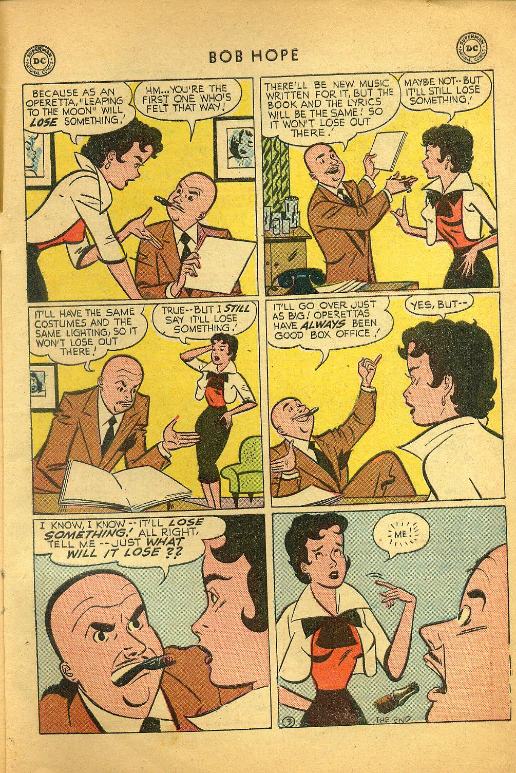 Read online The Adventures of Bob Hope comic -  Issue #28 - 41