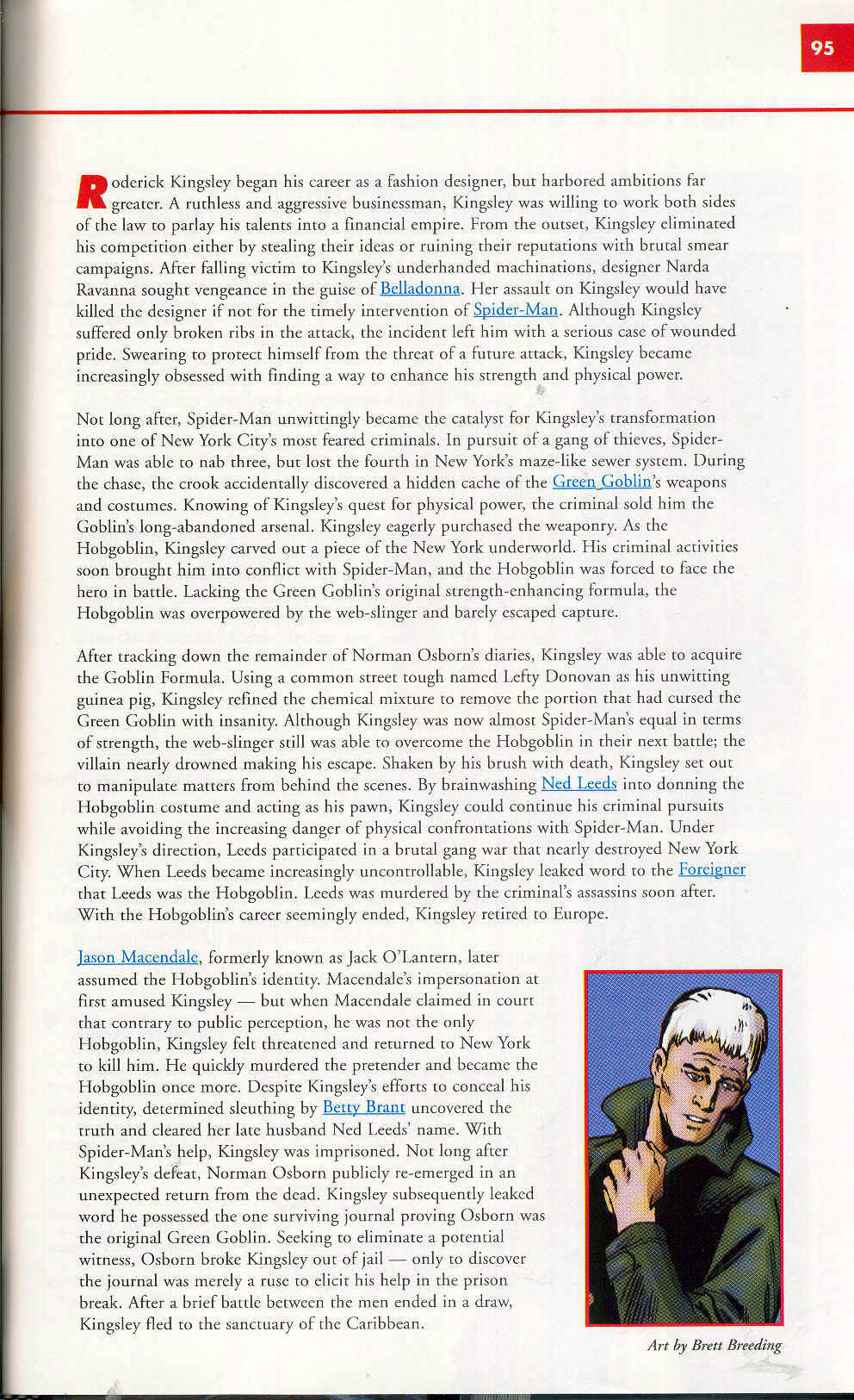 Read online Marvel Encyclopedia comic -  Issue # TPB 4 - 95