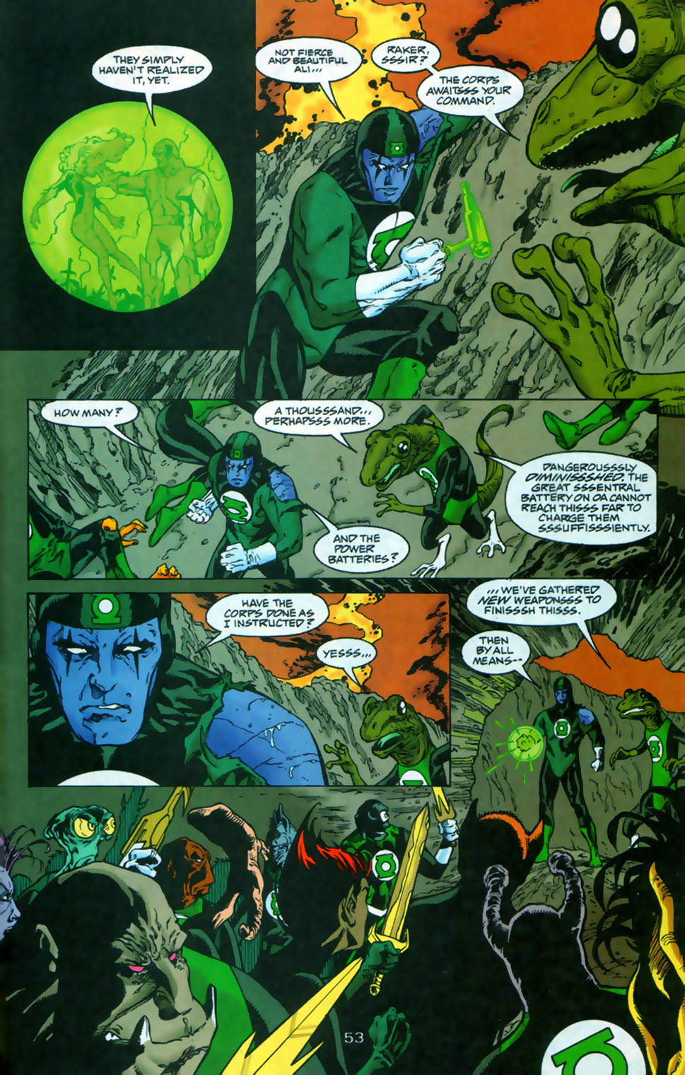 Read online Green Lantern 80-Page Giant comic -  Issue #3 - 54