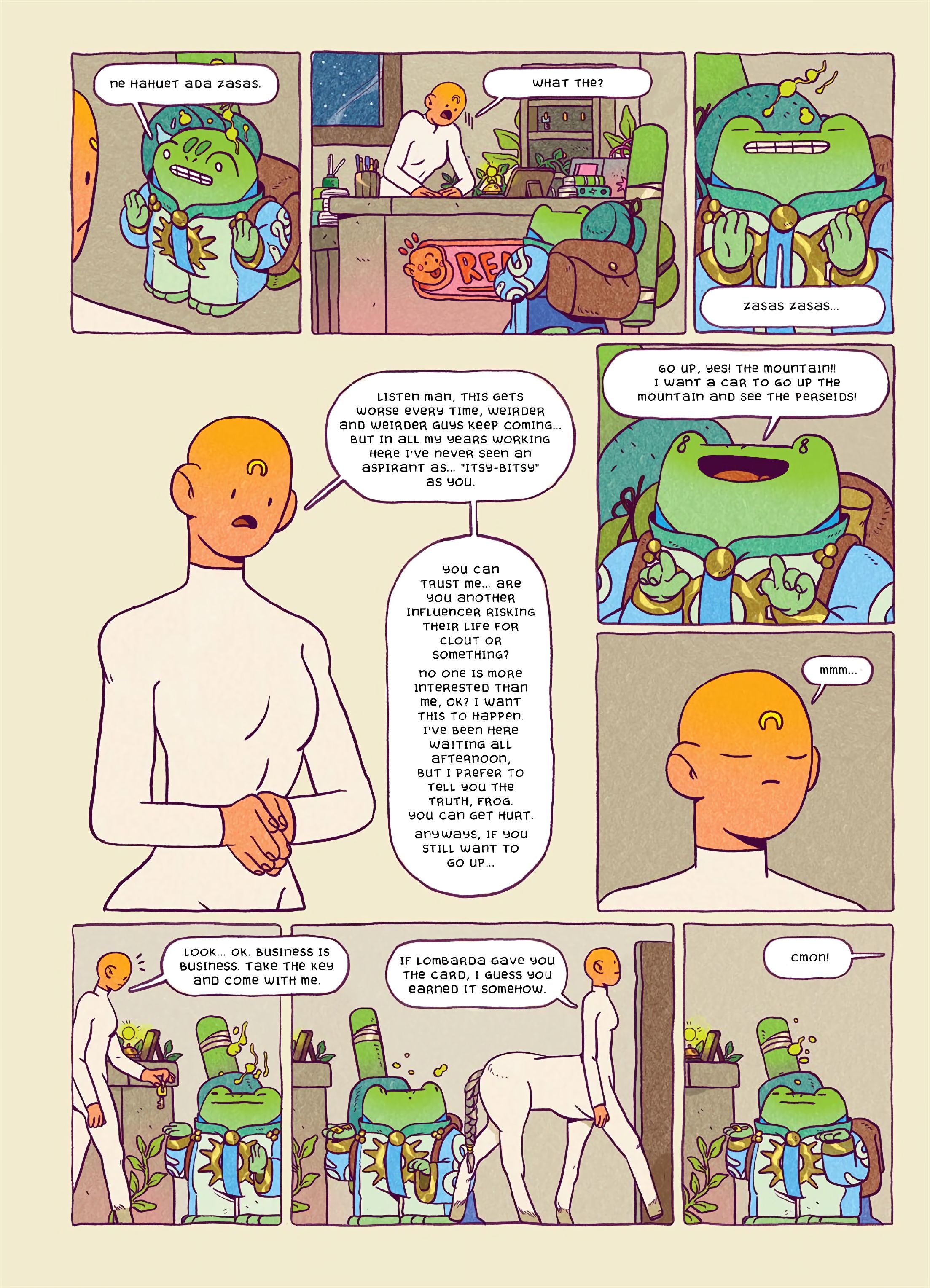 Read online Grog the Frog: The Book of Taurus comic -  Issue # TPB - 19