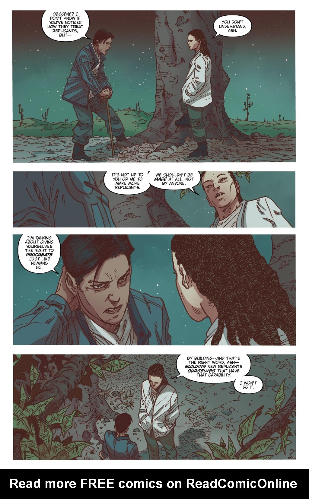 Read online Blade Runner 2039 comic -  Issue #5 - 16