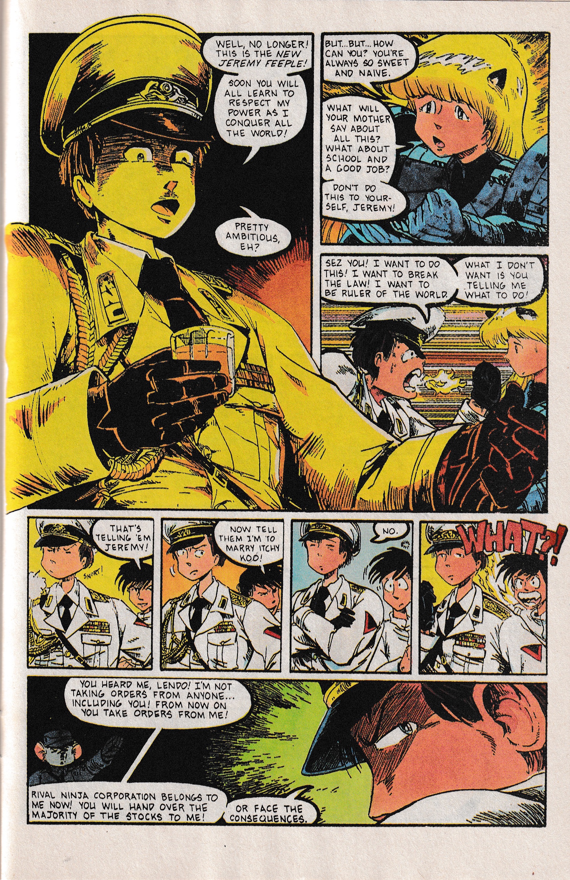 Read online Ninja High School In Color comic -  Issue #3 - 21