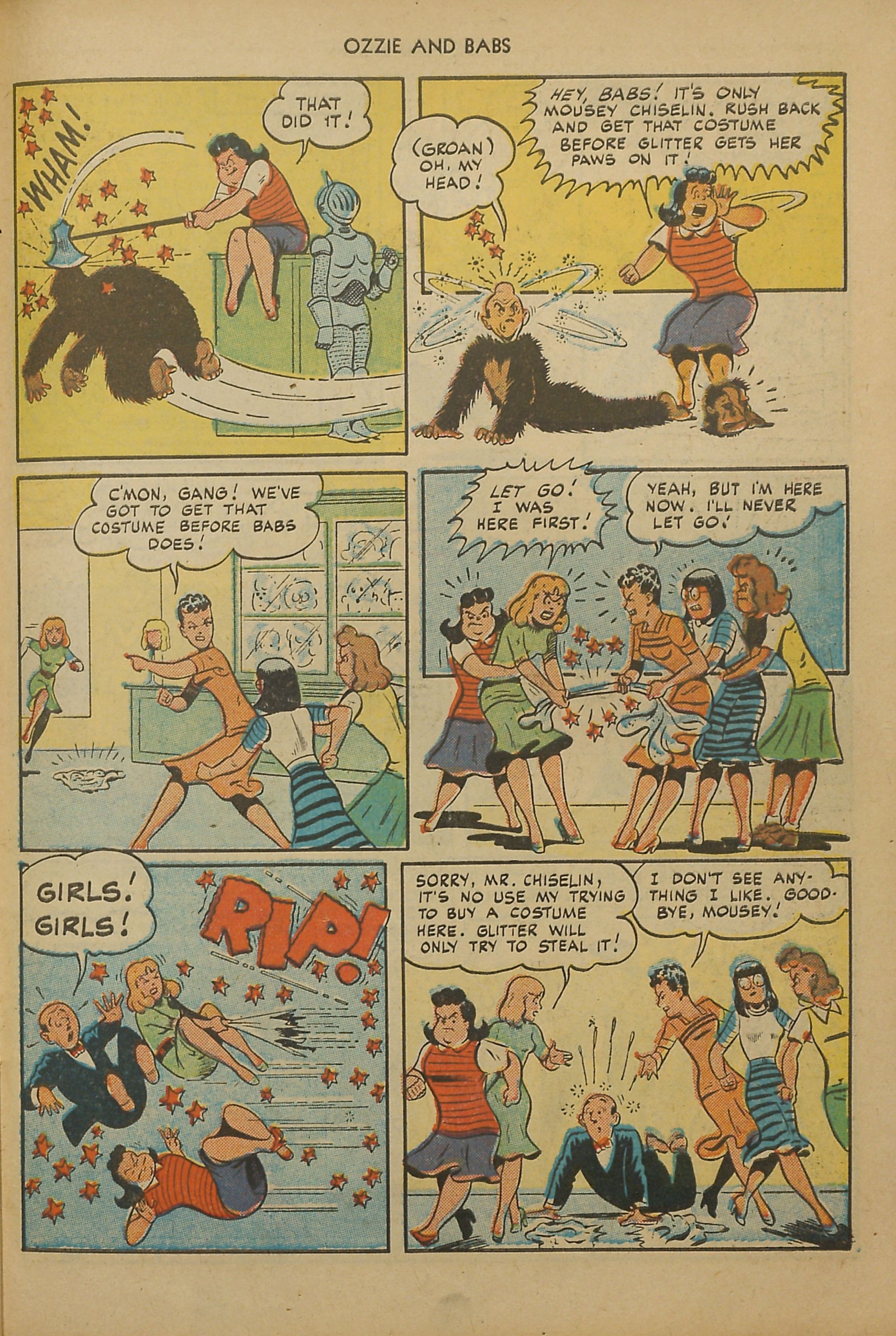 Read online Ozzie And Babs comic -  Issue #10 - 31