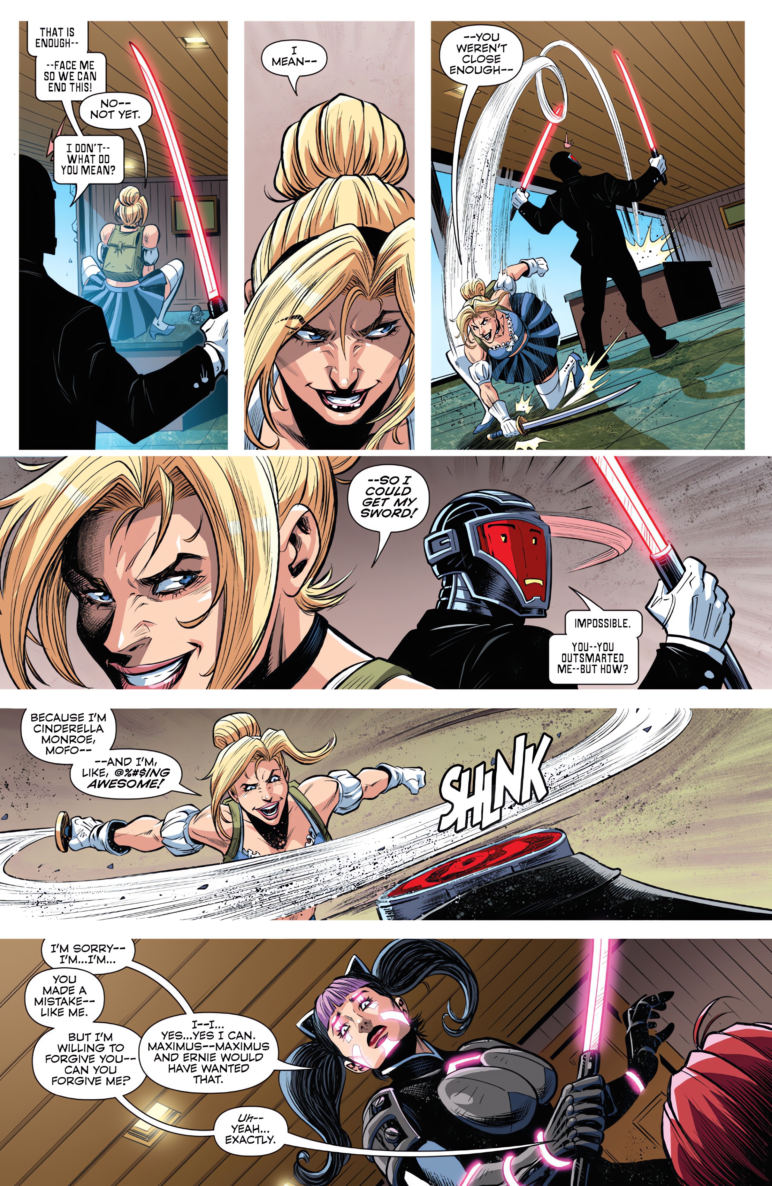 Read online Cinderella vs The Queen of Hearts comic -  Issue #3 - 31