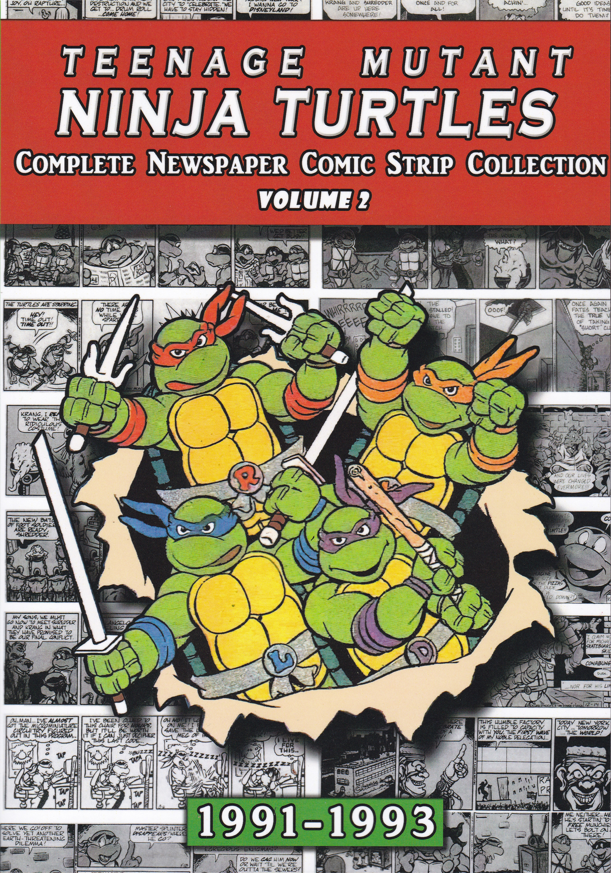 Read online Teenage Mutant Ninja Turtles: Complete Newspaper Daily Comic Strip Collection comic -  Issue # TPB 2 (Part 1) - 1