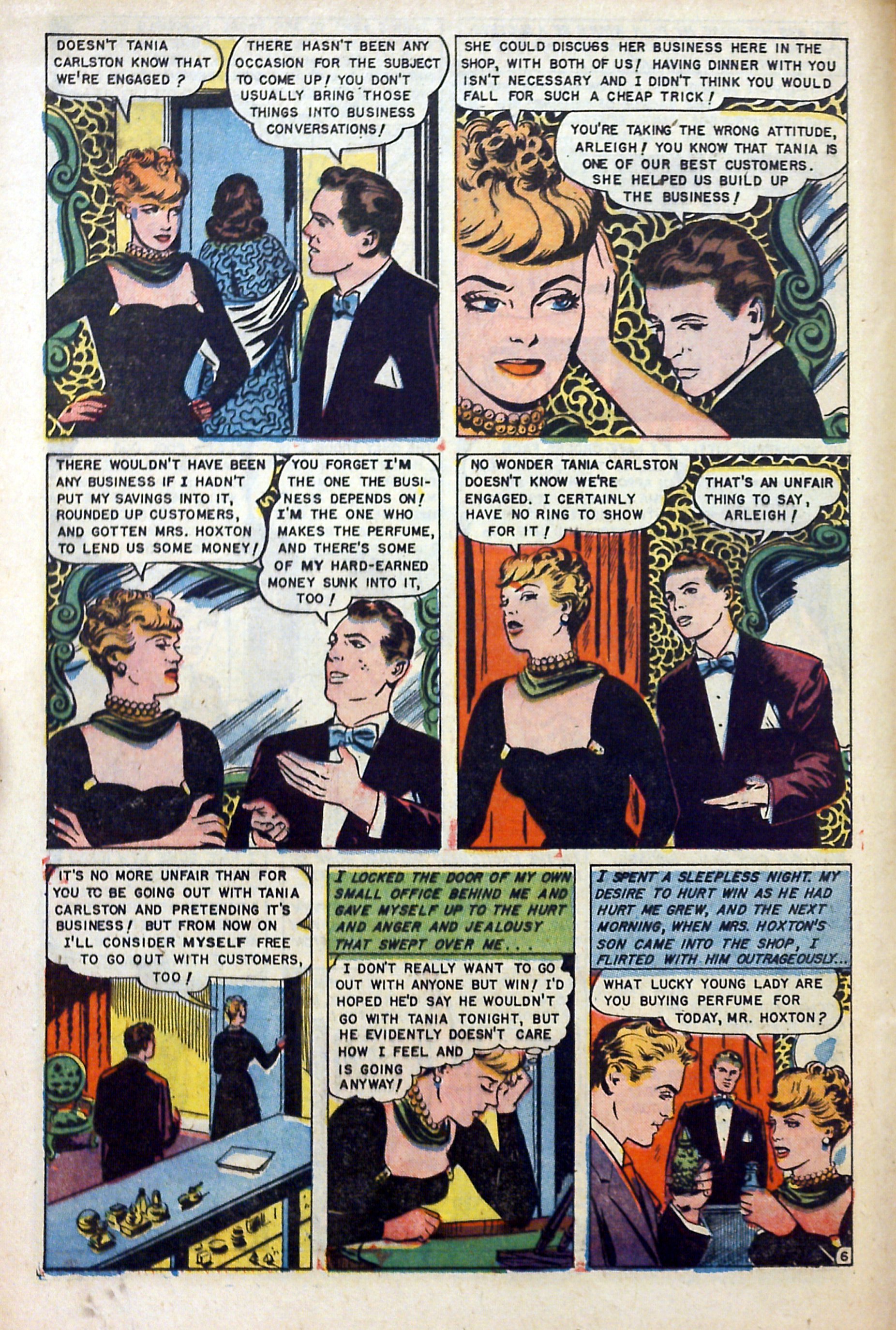 Read online Glamorous Romances comic -  Issue #62 - 16
