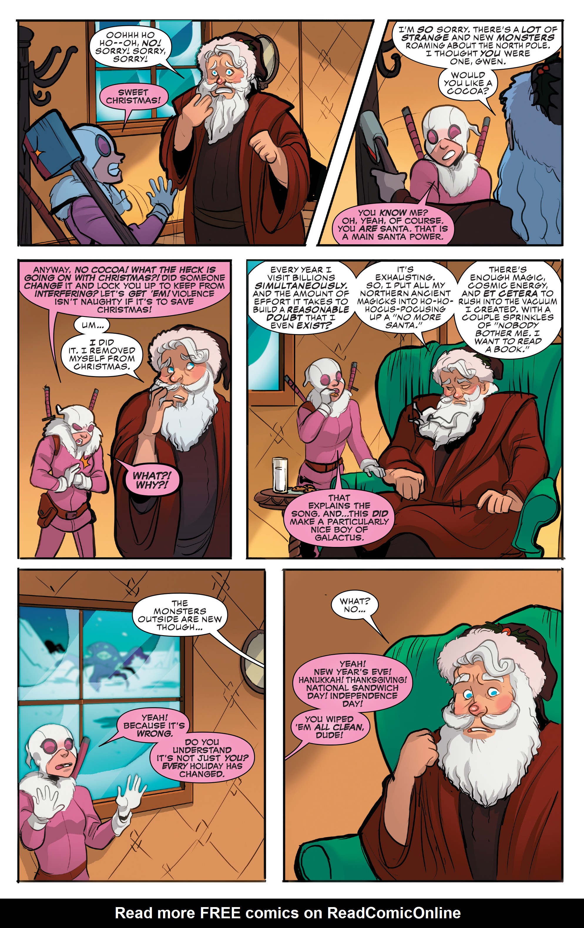 Read online Gwenpool Holiday Special: Merry Mix-Up comic -  Issue # Full - 44