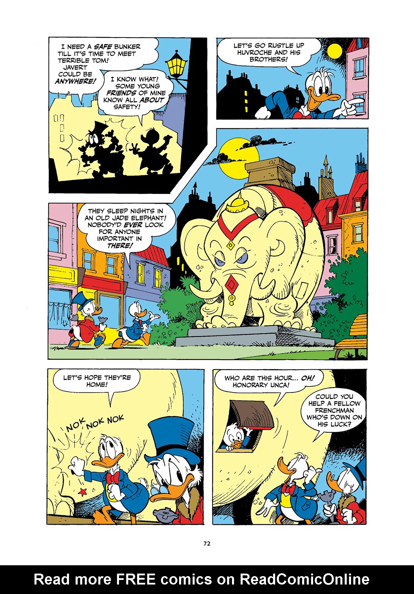 Read online Uncle Scrooge and Donald Duck in Les Misérables and War and Peace comic -  Issue # TPB (Part 1) - 73