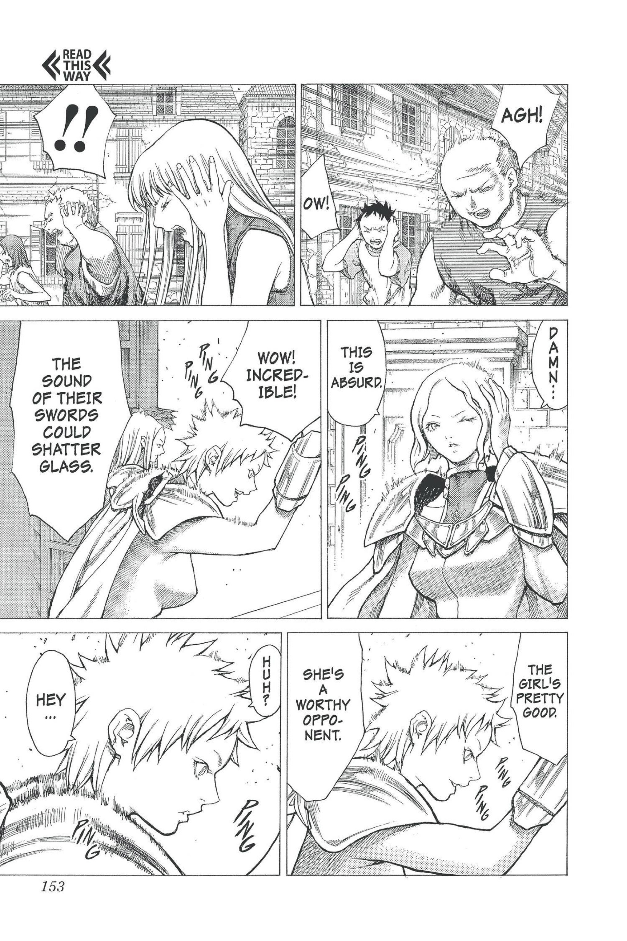 Read online Claymore comic -  Issue #4 - 138