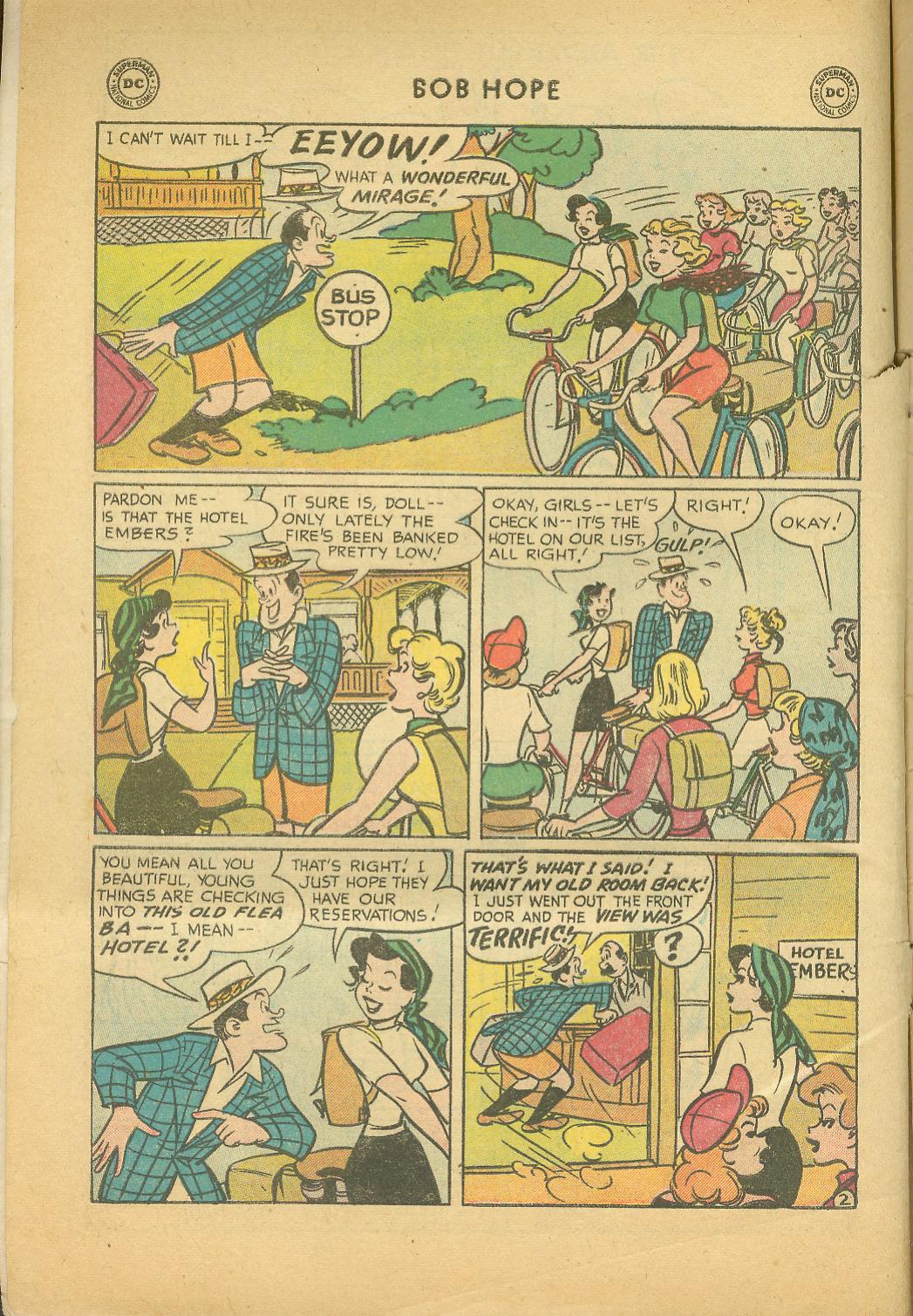 Read online The Adventures of Bob Hope comic -  Issue #35 - 4