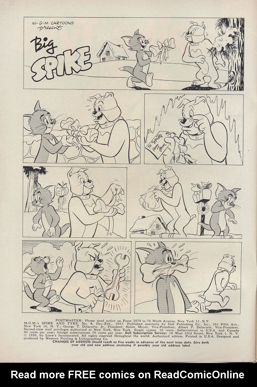 Read online M.G.M's Spike and Tyke comic -  Issue #8 - 2