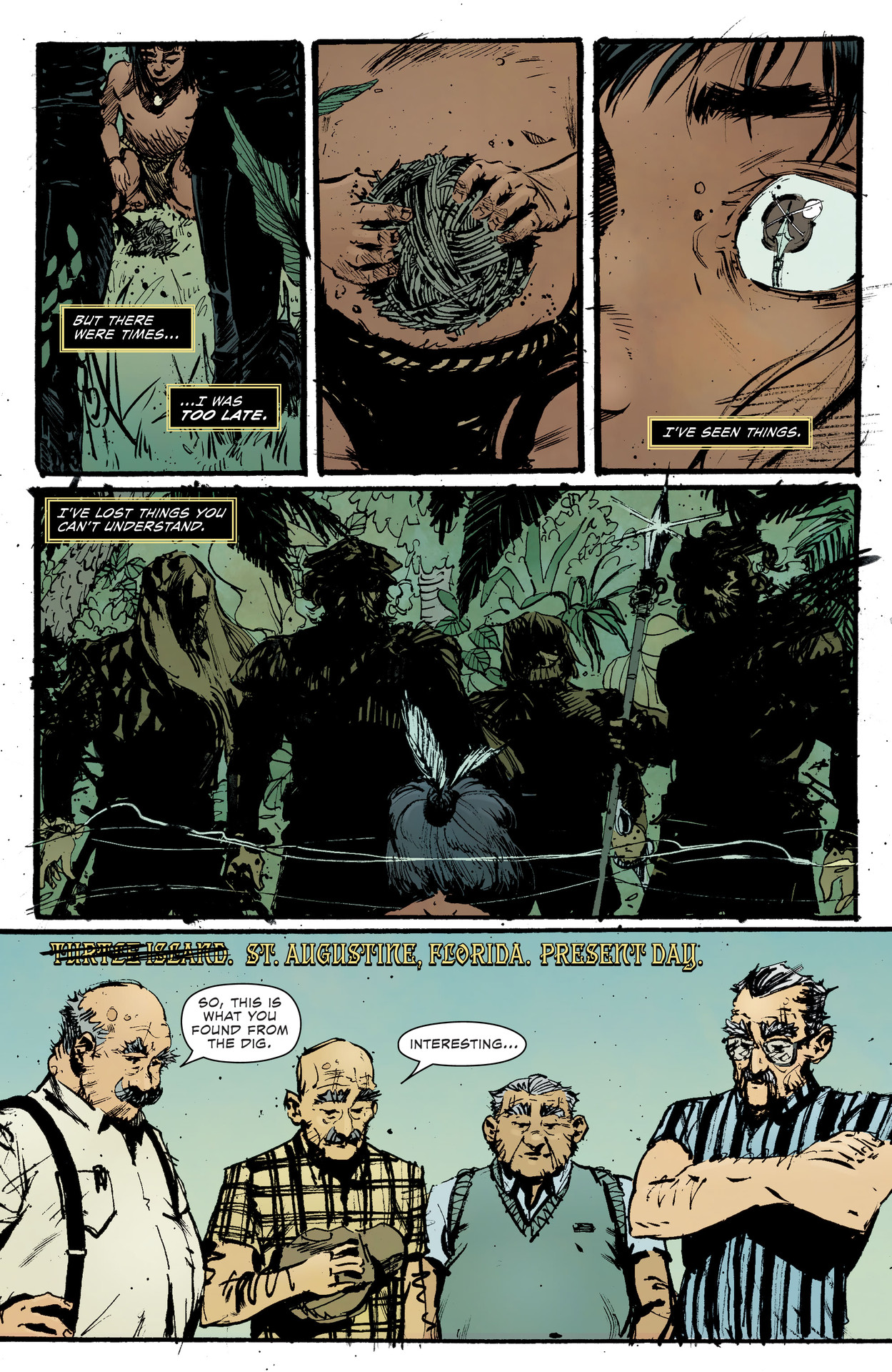 Read online Dark Spaces: Good Deeds comic -  Issue #4 - 4
