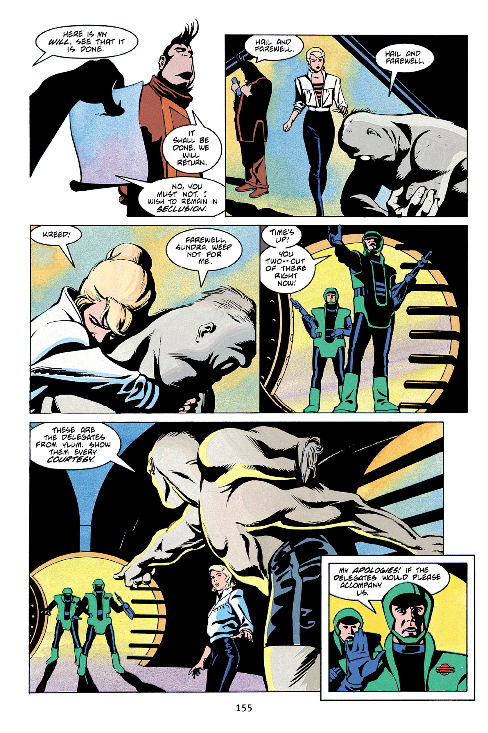 Read online Nexus Omnibus comic -  Issue # TPB 4 - 154