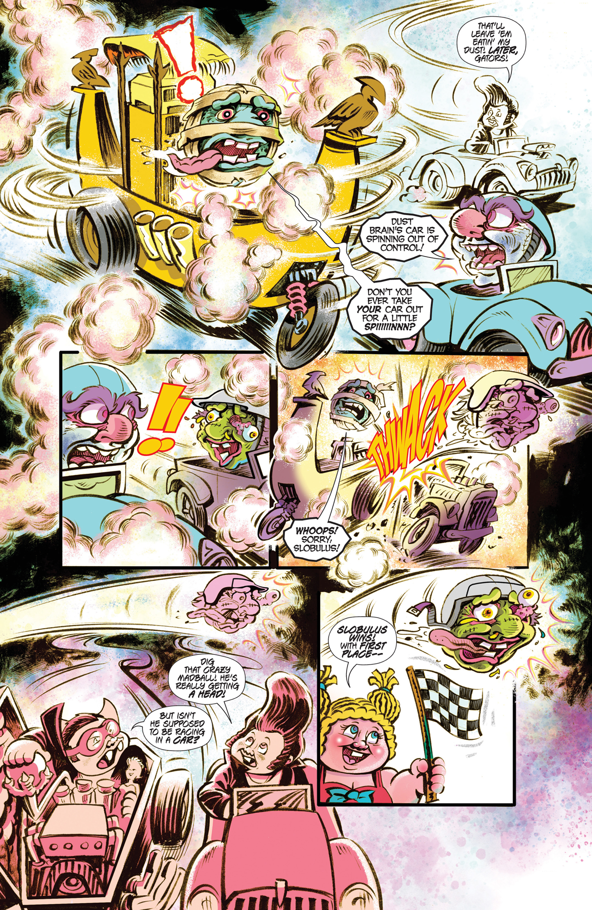 Read online Madballs vs Garbage Pail Kids – Time Again, Slime Again comic -  Issue #3 - 22