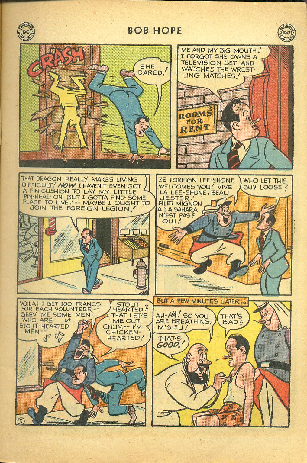 Read online The Adventures of Bob Hope comic -  Issue #10 - 5