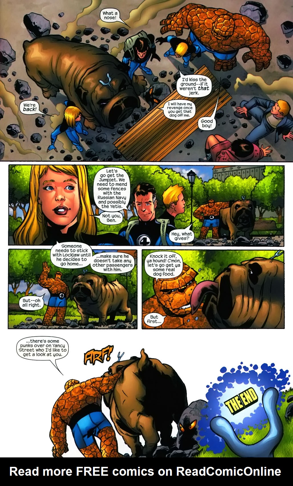 Read online Marvel Adventures Fantastic Four comic -  Issue #8 - 23