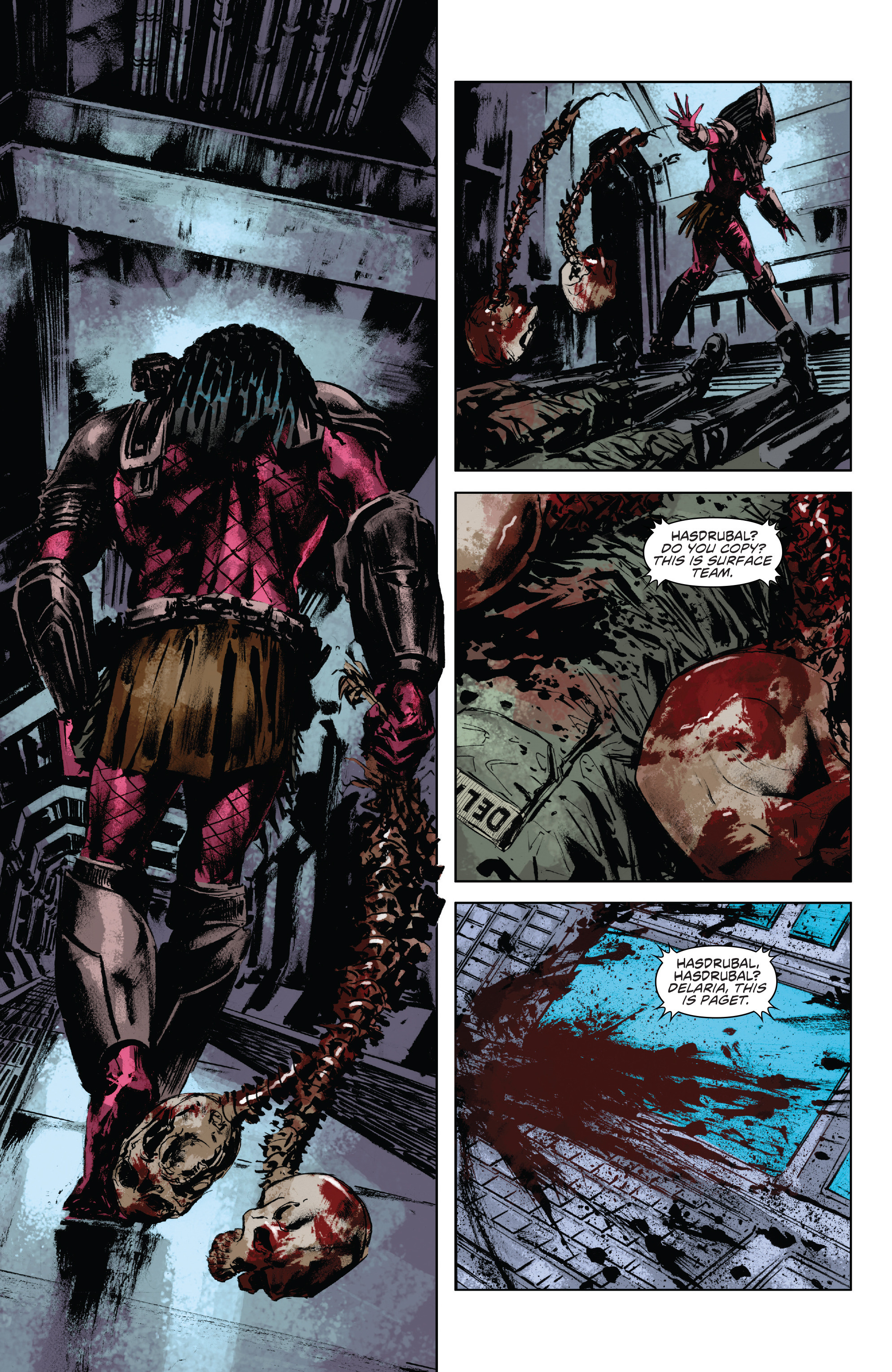 Read online Alien Vs. Predator: Life and Death comic -  Issue #1 - 10