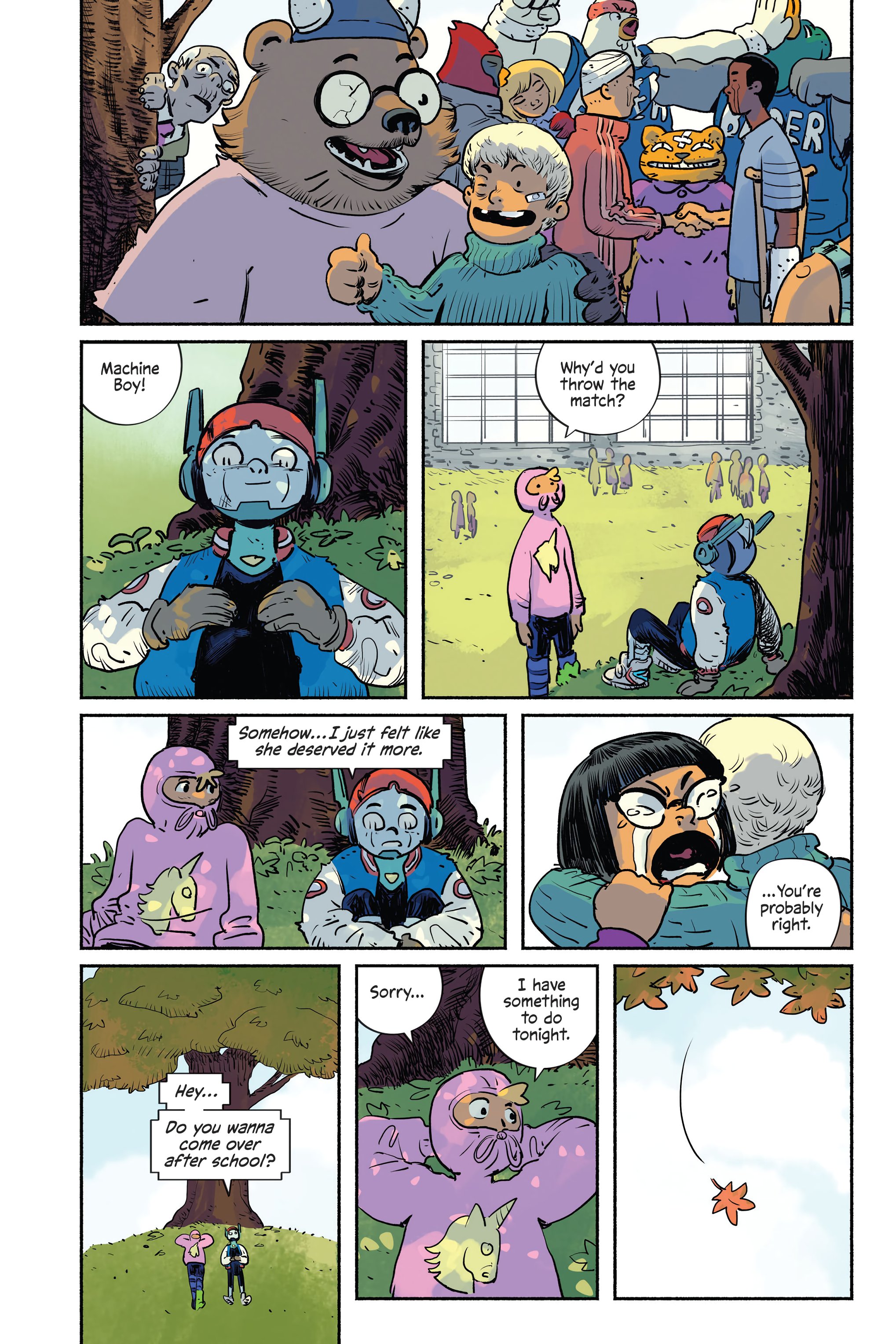 Read online Everyday Hero Machine Boy comic -  Issue # TPB (Part 1) - 96
