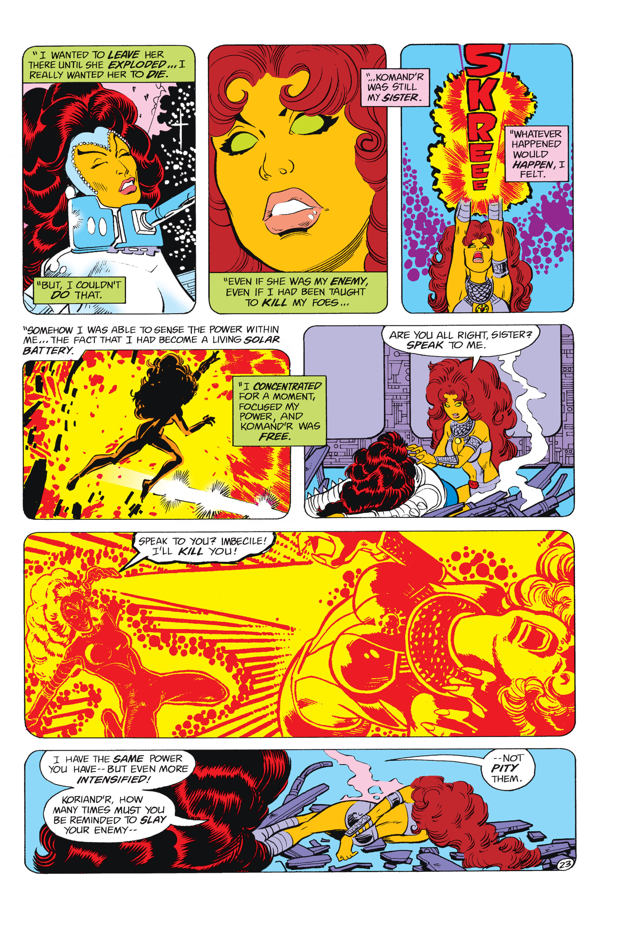 Read online Tales of the New Teen Titans comic -  Issue #4 - 24