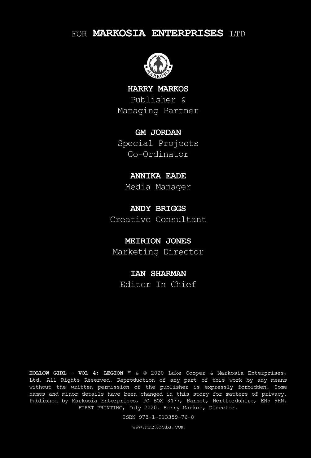 Read online Hollow Girl comic -  Issue #4 - 3