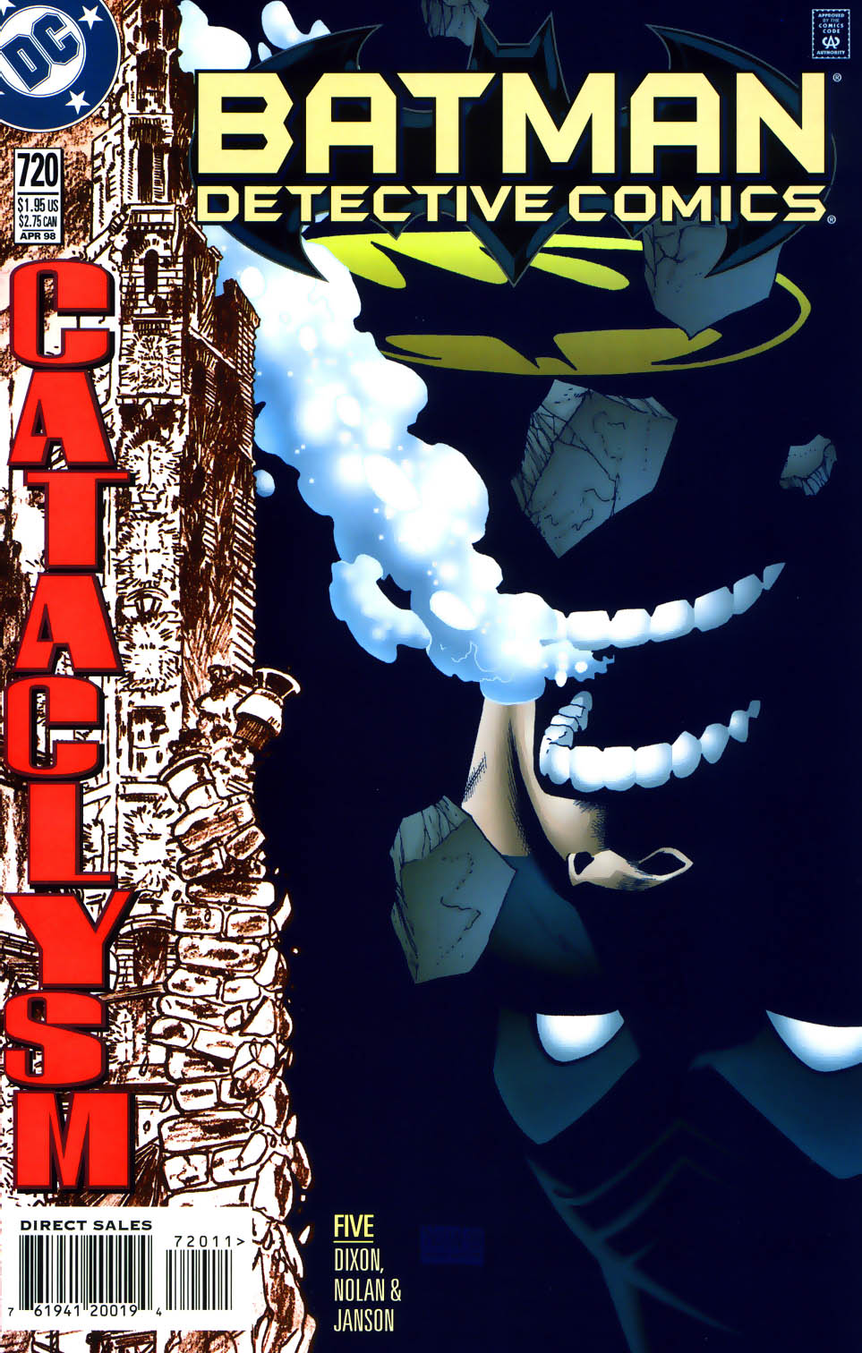 Read online Batman: Cataclysm comic -  Issue #6 - 1