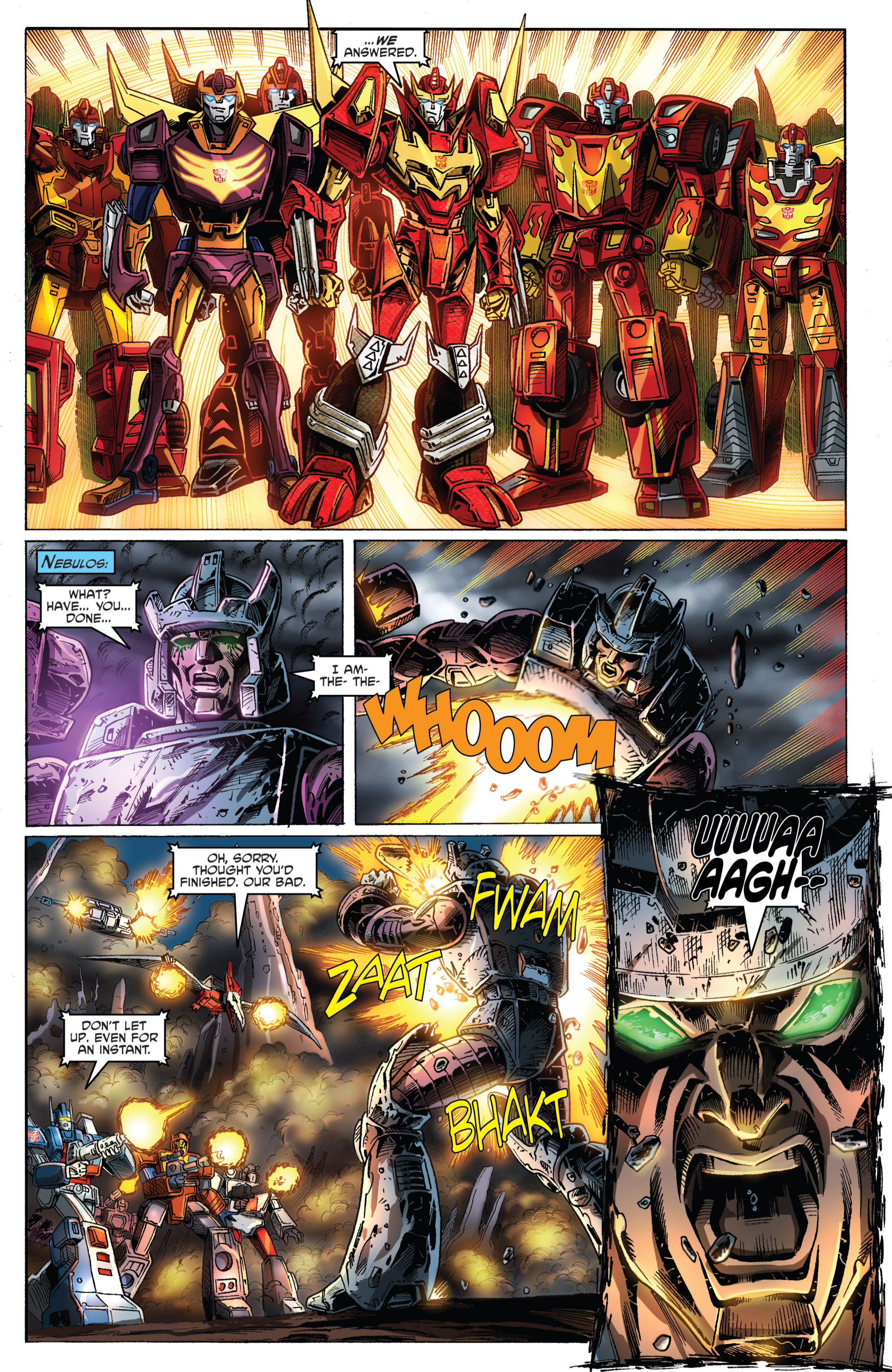 Read online The Transformers: Regeneration One comic -  Issue #100 - 29